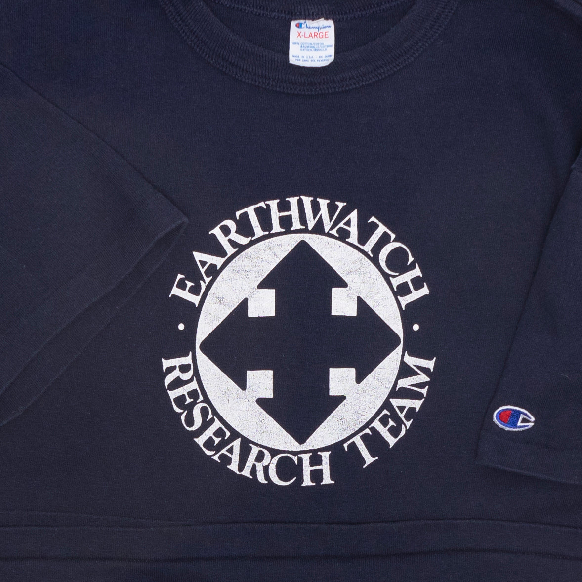 80s Earthwatch Champion T Shirt, XL