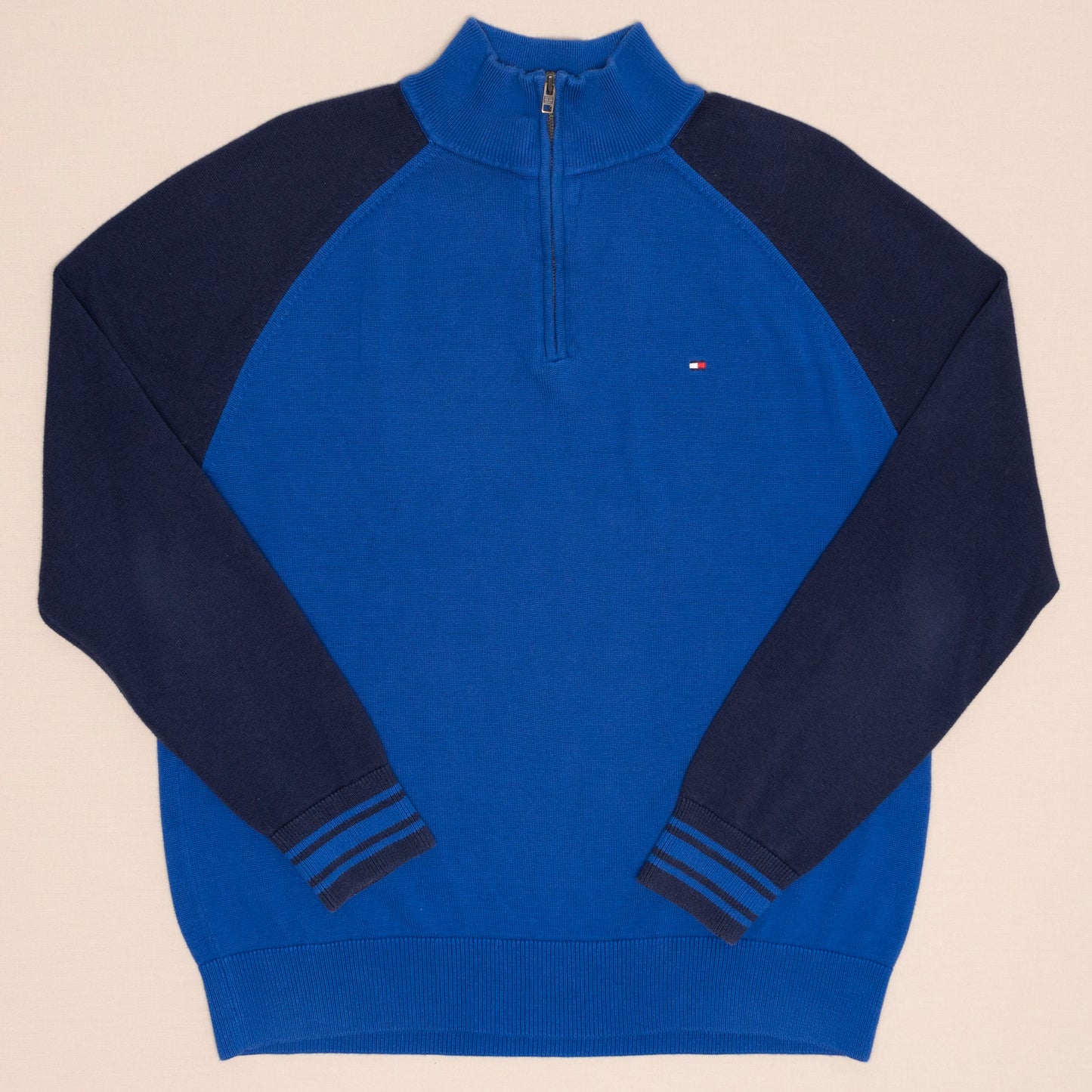 Tommy Hilfiger Quarterzip Stricker, XL