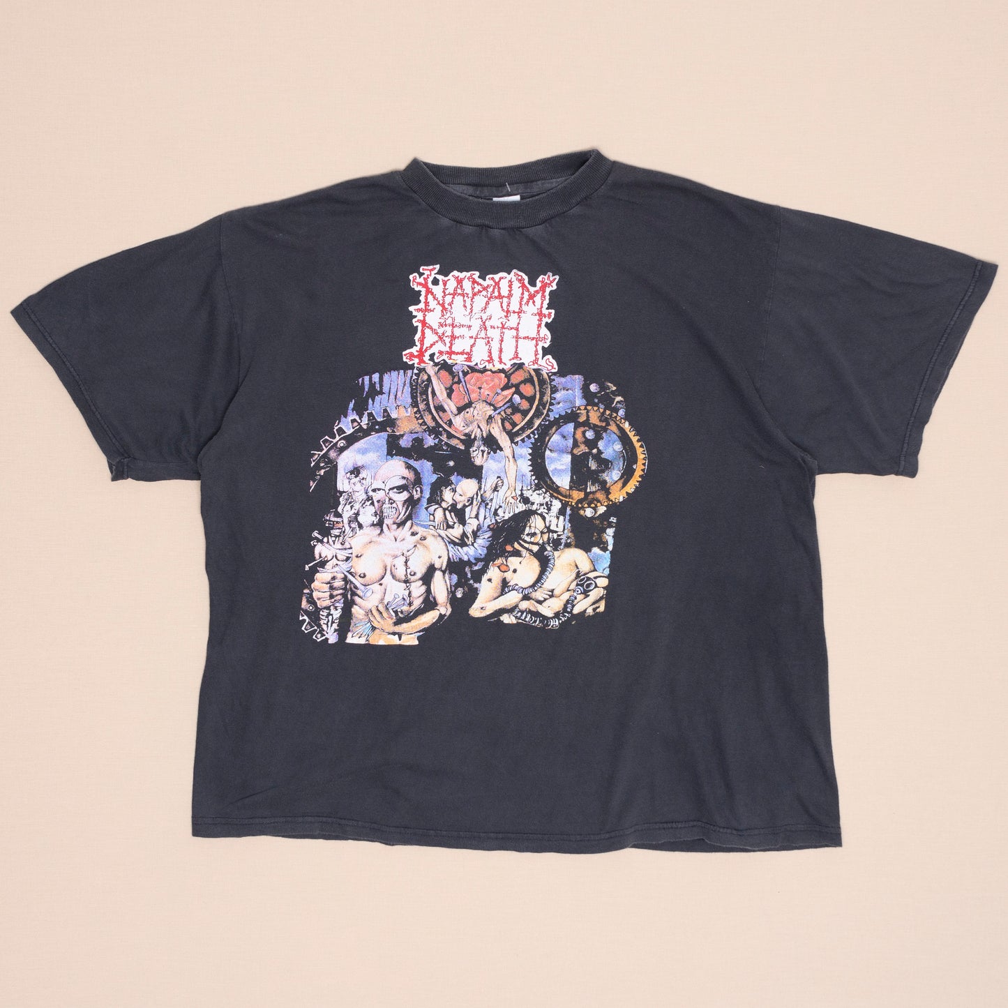 Napalm Death Utopia Banished T Shirt, M-L