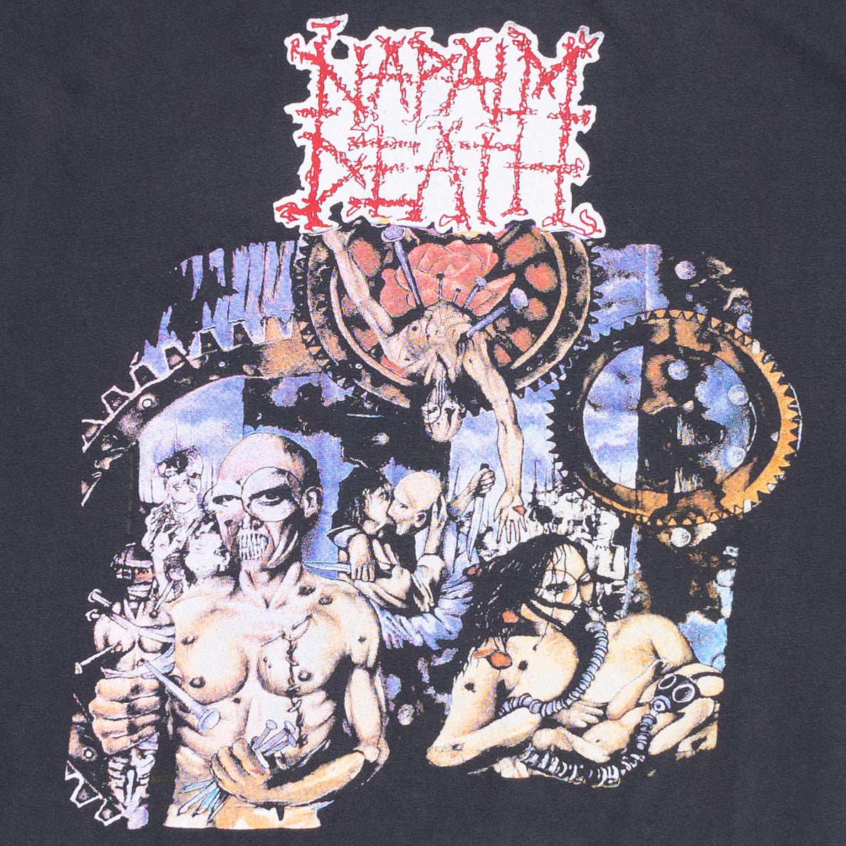 Napalm Death Utopia Banished T Shirt, M-L