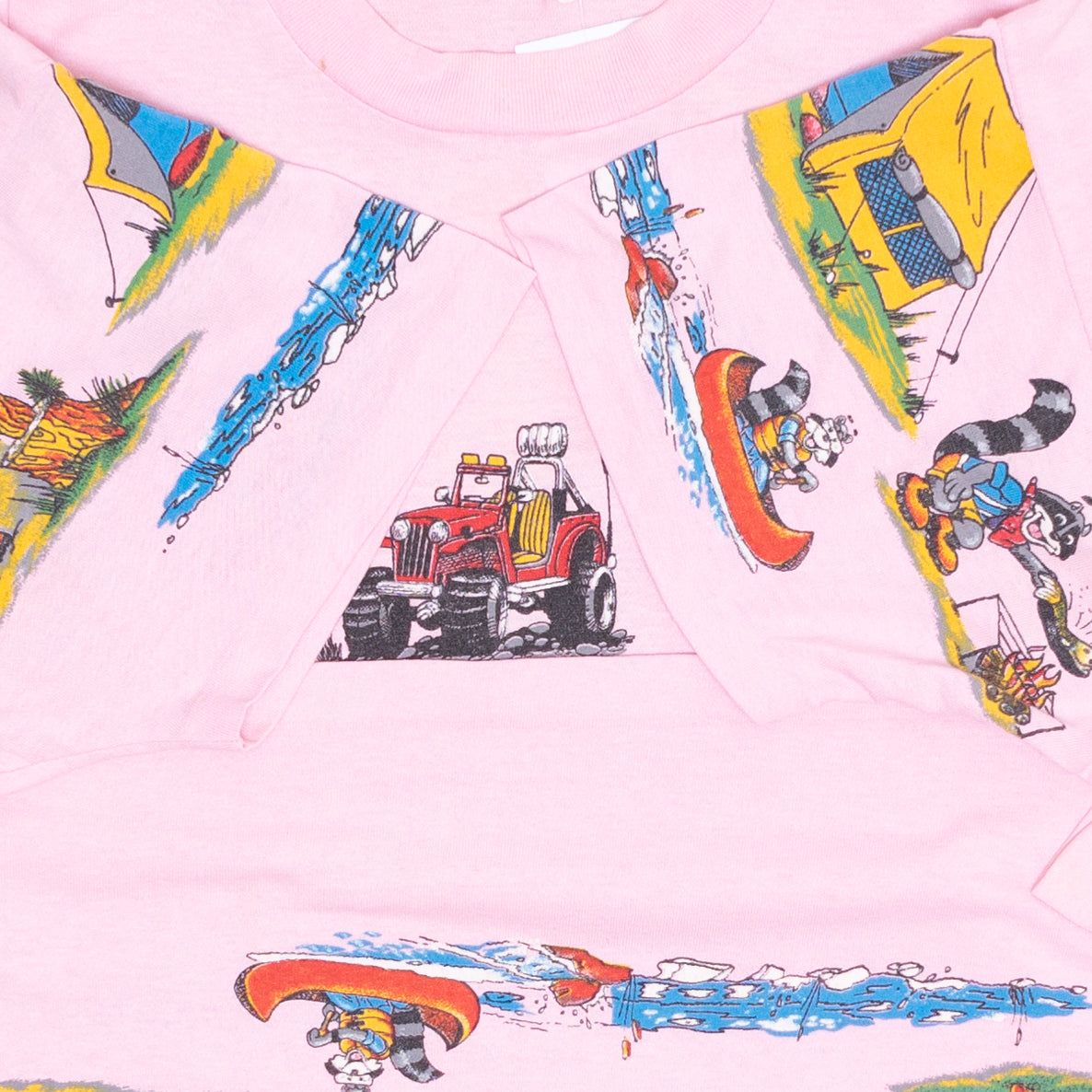 Wisconsin Dells Souvenir AOP T Shirt, L