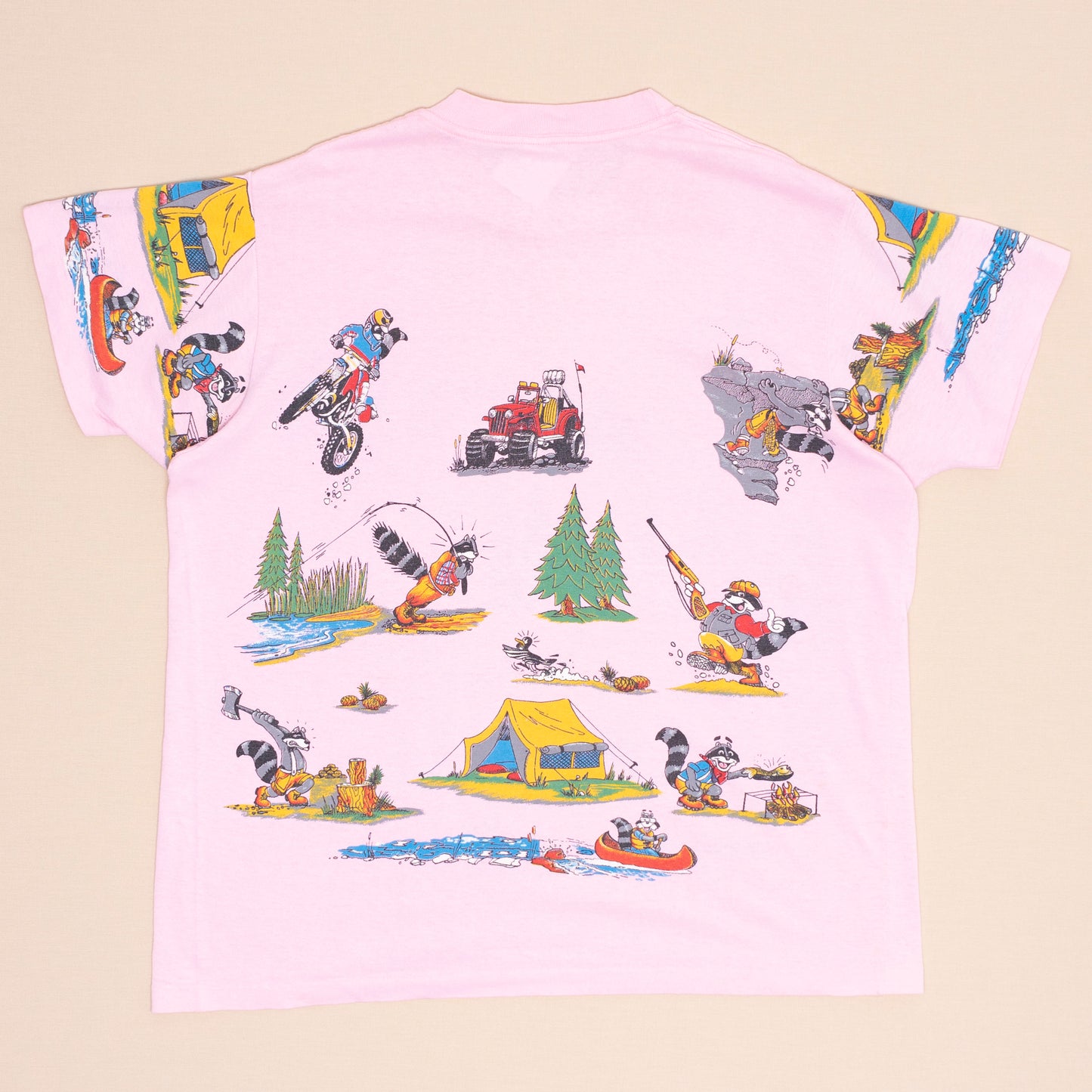 Wisconsin Dells Souvenir AOP T Shirt, L