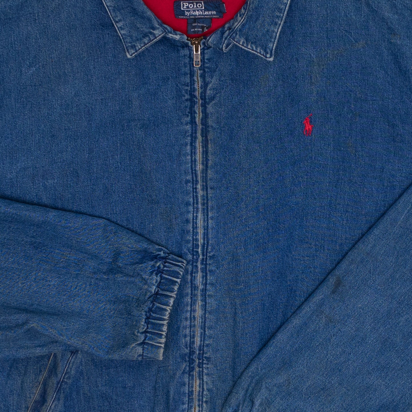 Ralph Lauren Harrington Jeansjacke, XL