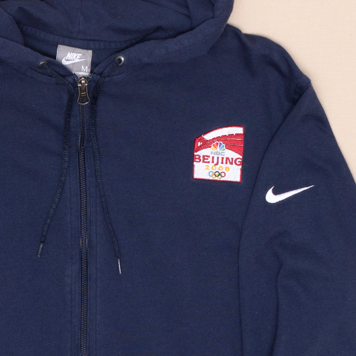 Nike Beijing 2008 Zip Hoodie, M