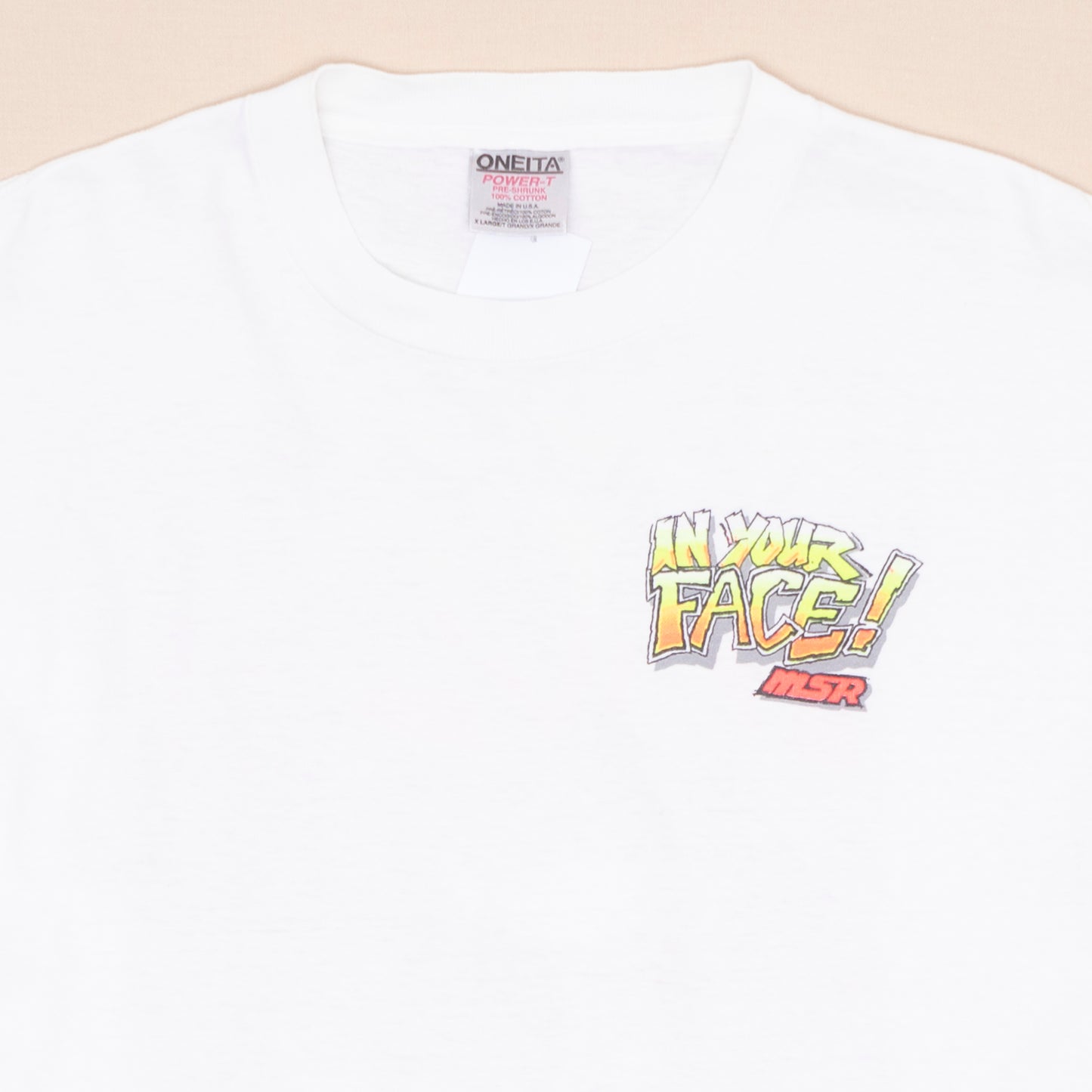 In Your Face MSR Motocross T Shirt, XL