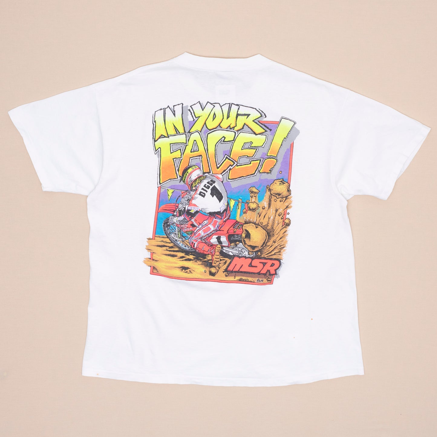 In Your Face MSR Motocross T Shirt, XL
