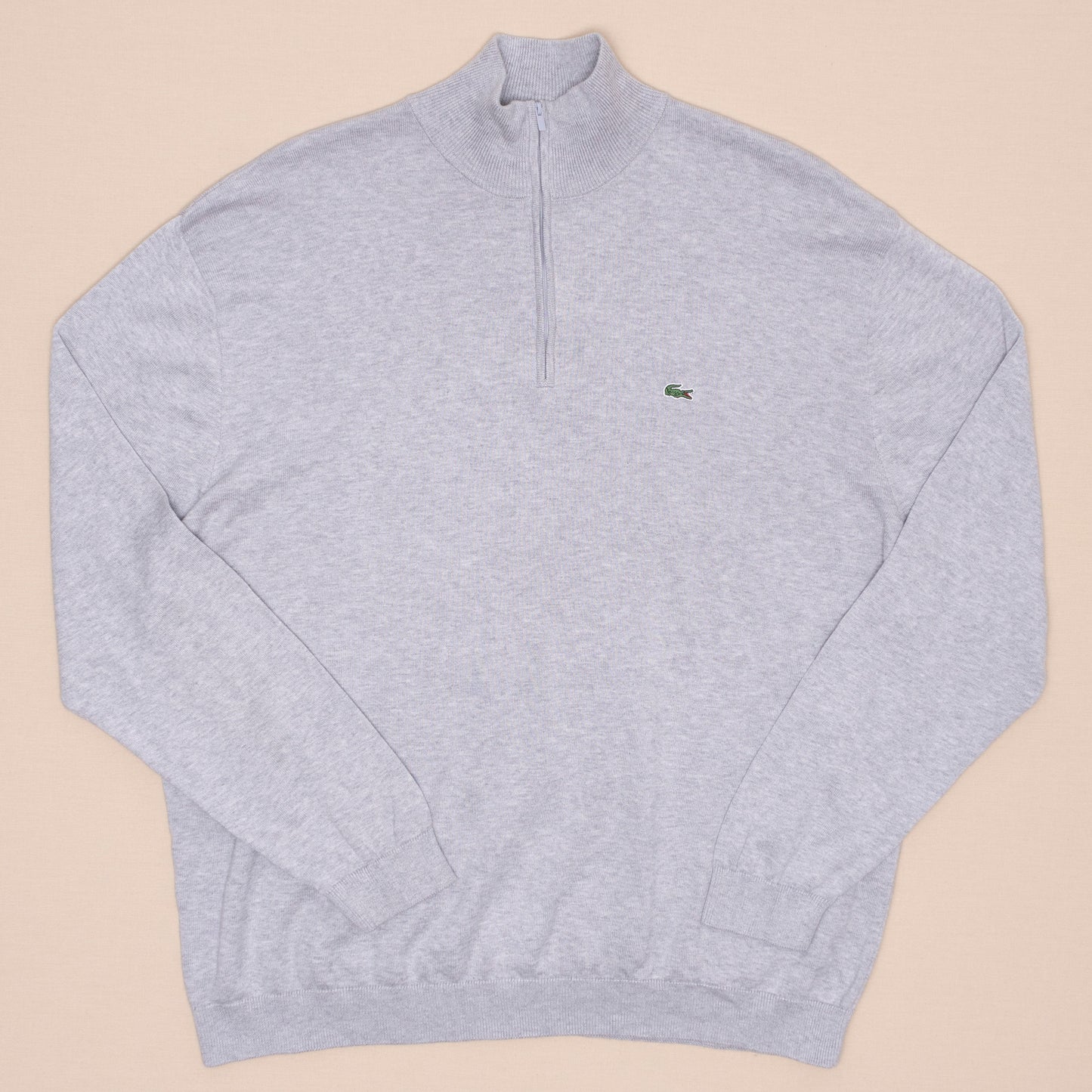 Lacoste Quarterzip Strickpullover, XL