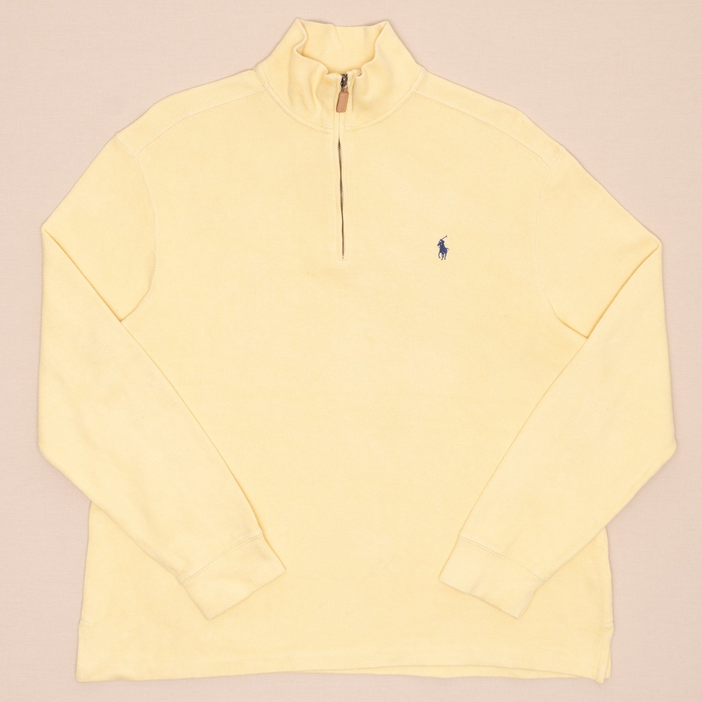 Ralph Lauren Quarterzip Strickpullover, L