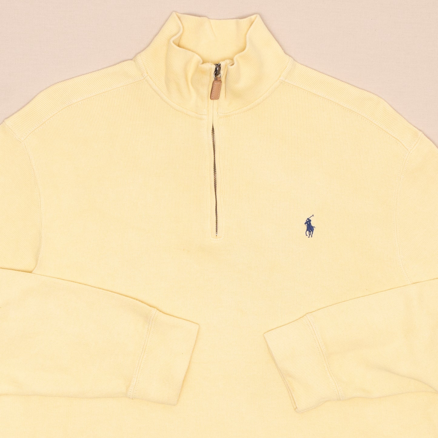 Ralph Lauren Quarterzip Strickpullover, L