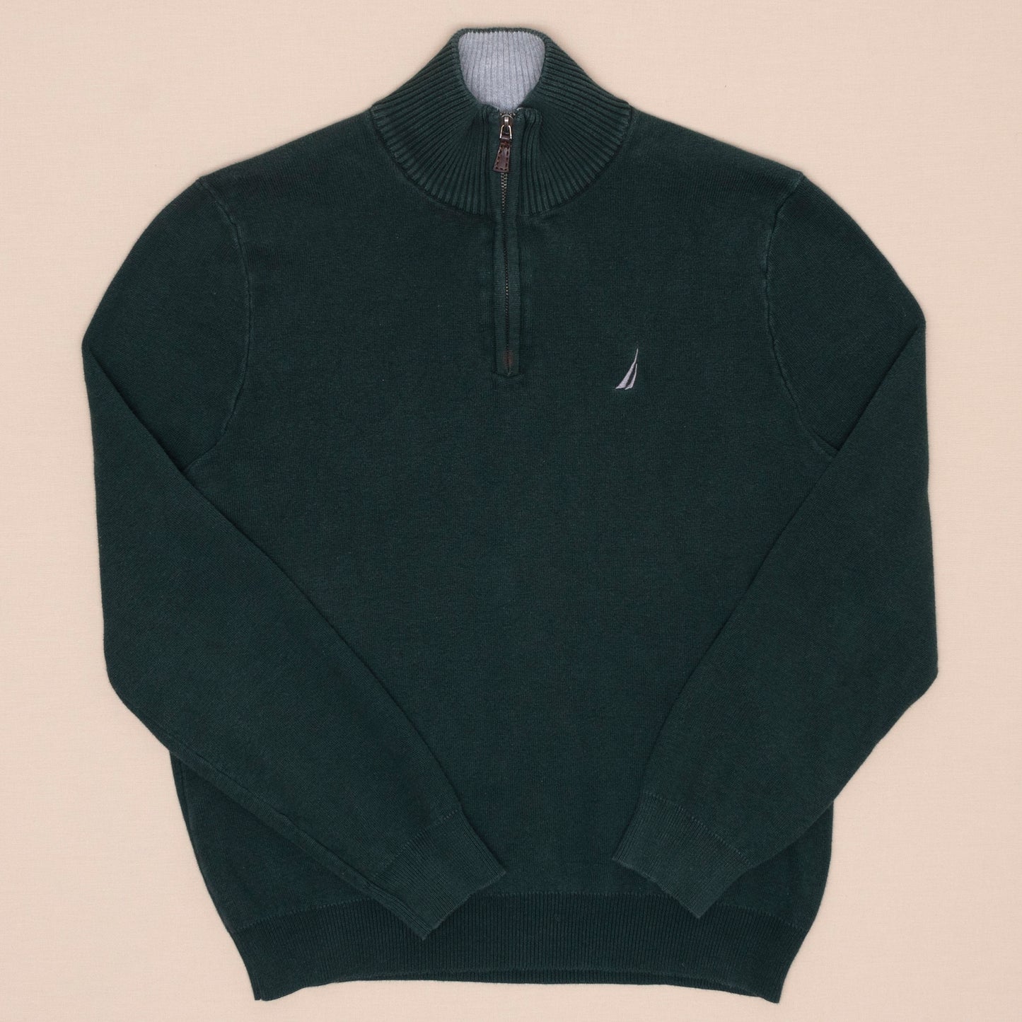 Nautica Quarterzip Strickpullover, M
