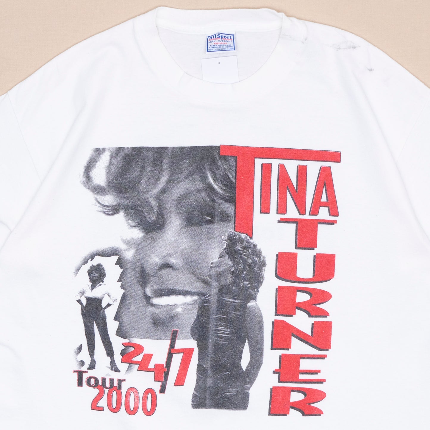 Tina Turner 24/7 Tour T Shirt, XL
