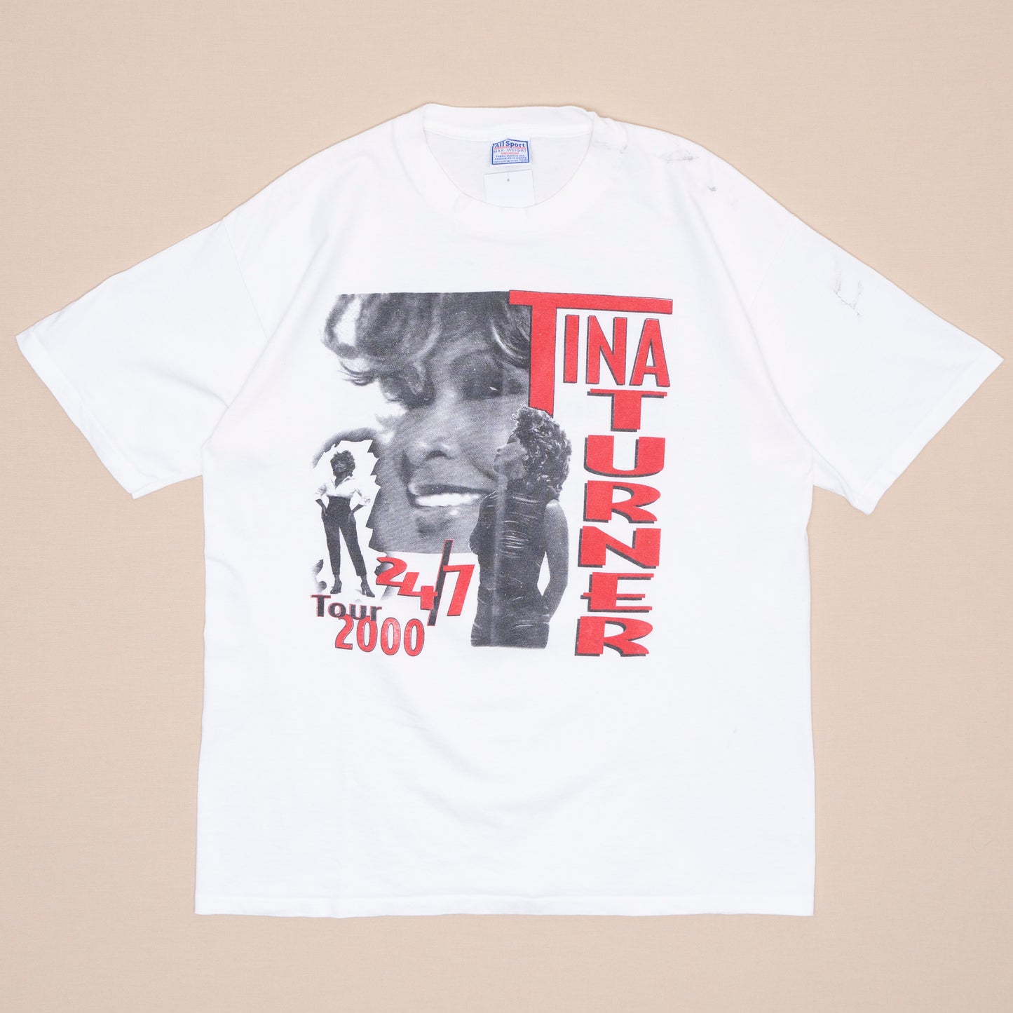 Tina Turner 24/7 Tour T Shirt, XL