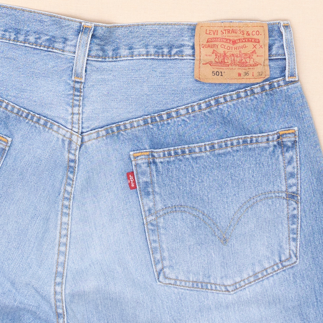 Levis 501 Jeans, 36/32