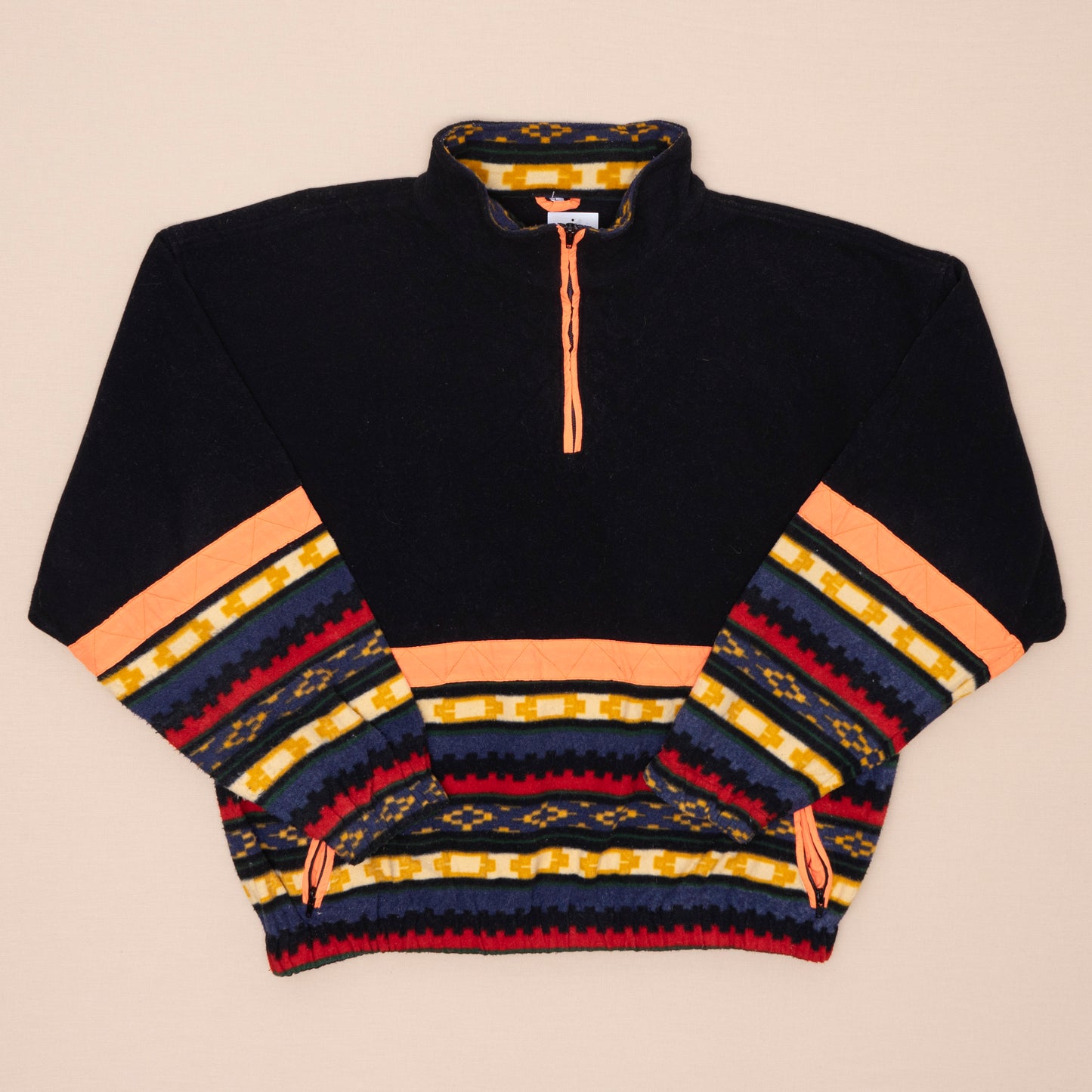 Boxy Quarterzip Fleece, XL