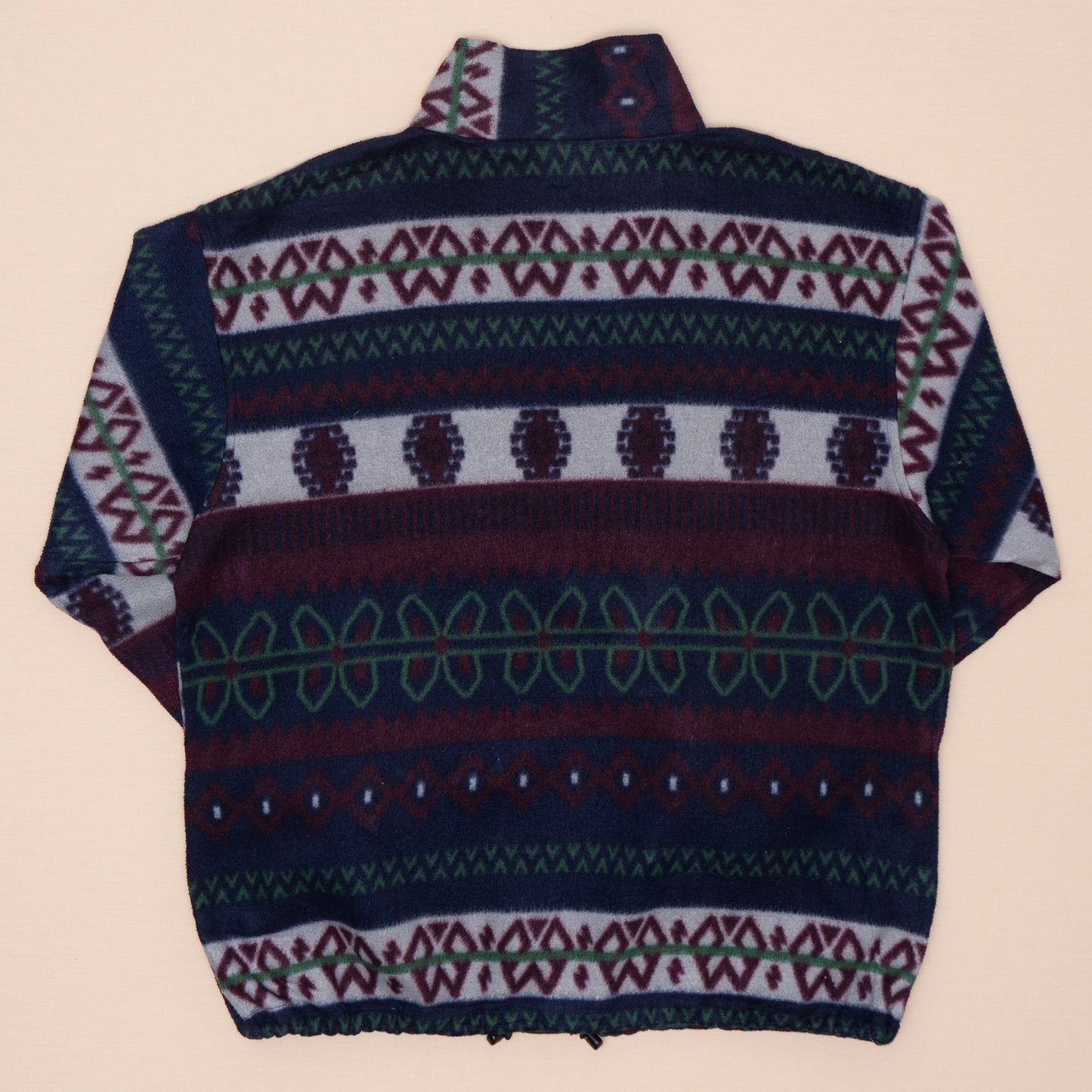 Pattern Quarterzip Fleece, XL
