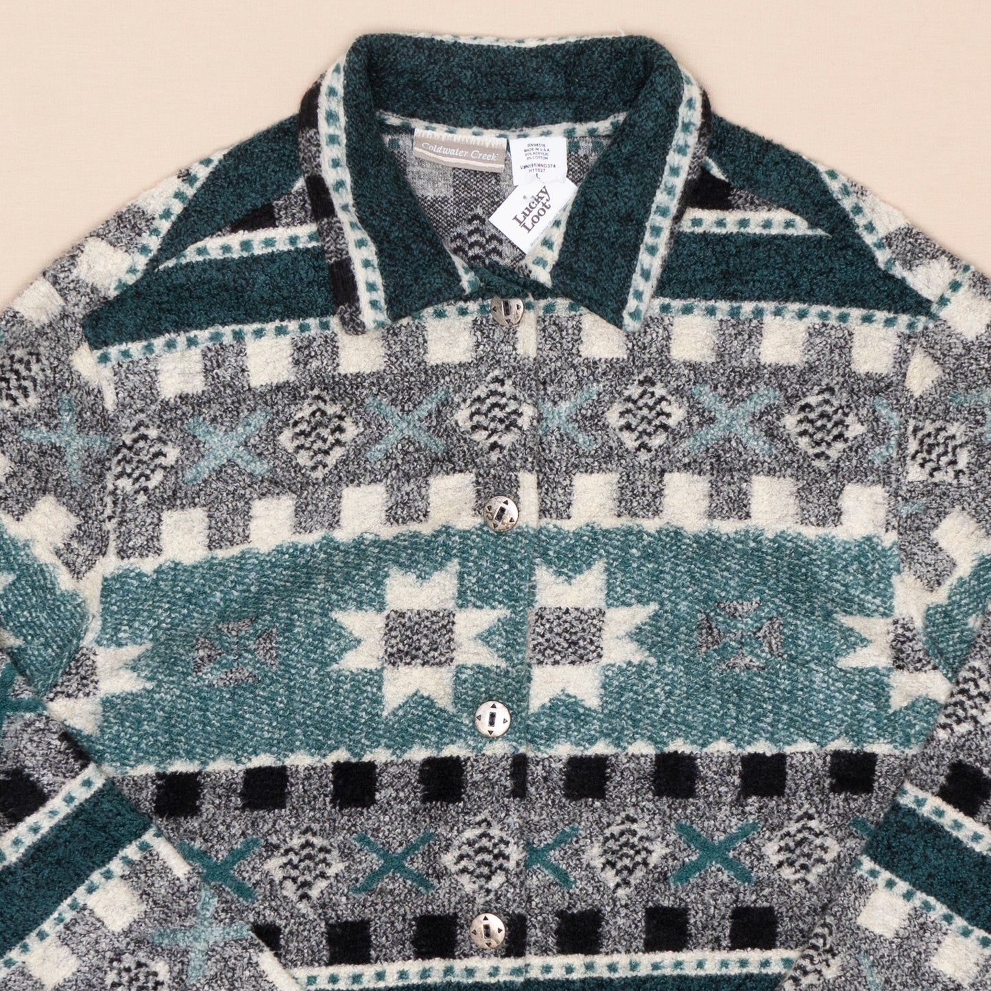 Winter Fleece Mantel, Womens L