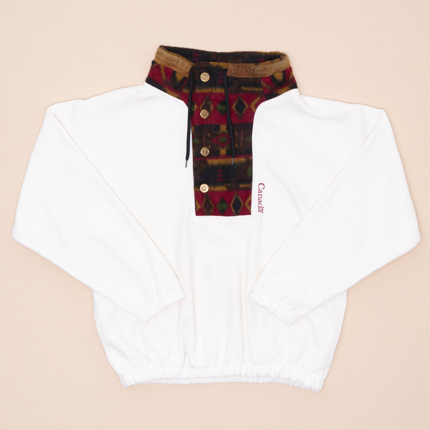 Canada Button Up Fleece, S-M