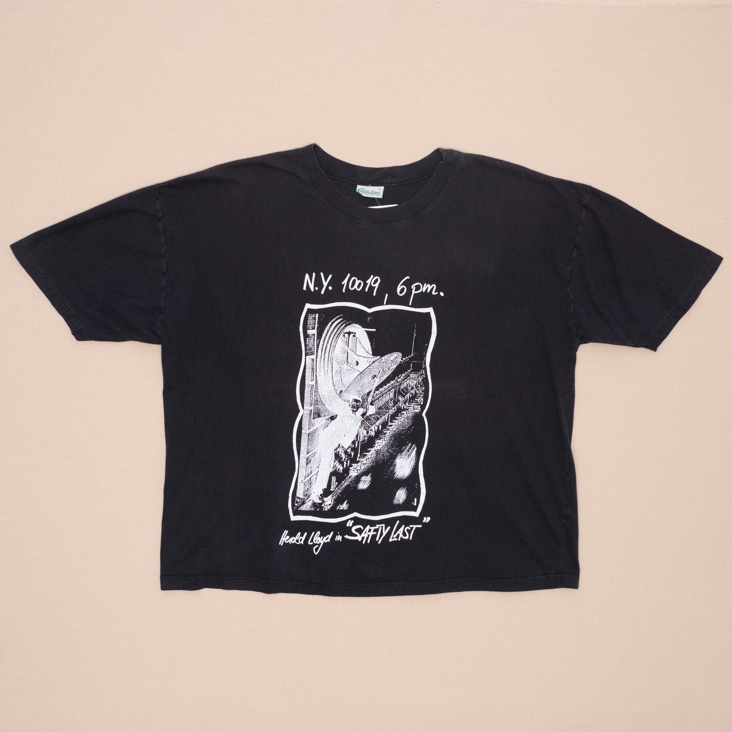 Safety Last Movie T Shirt, L