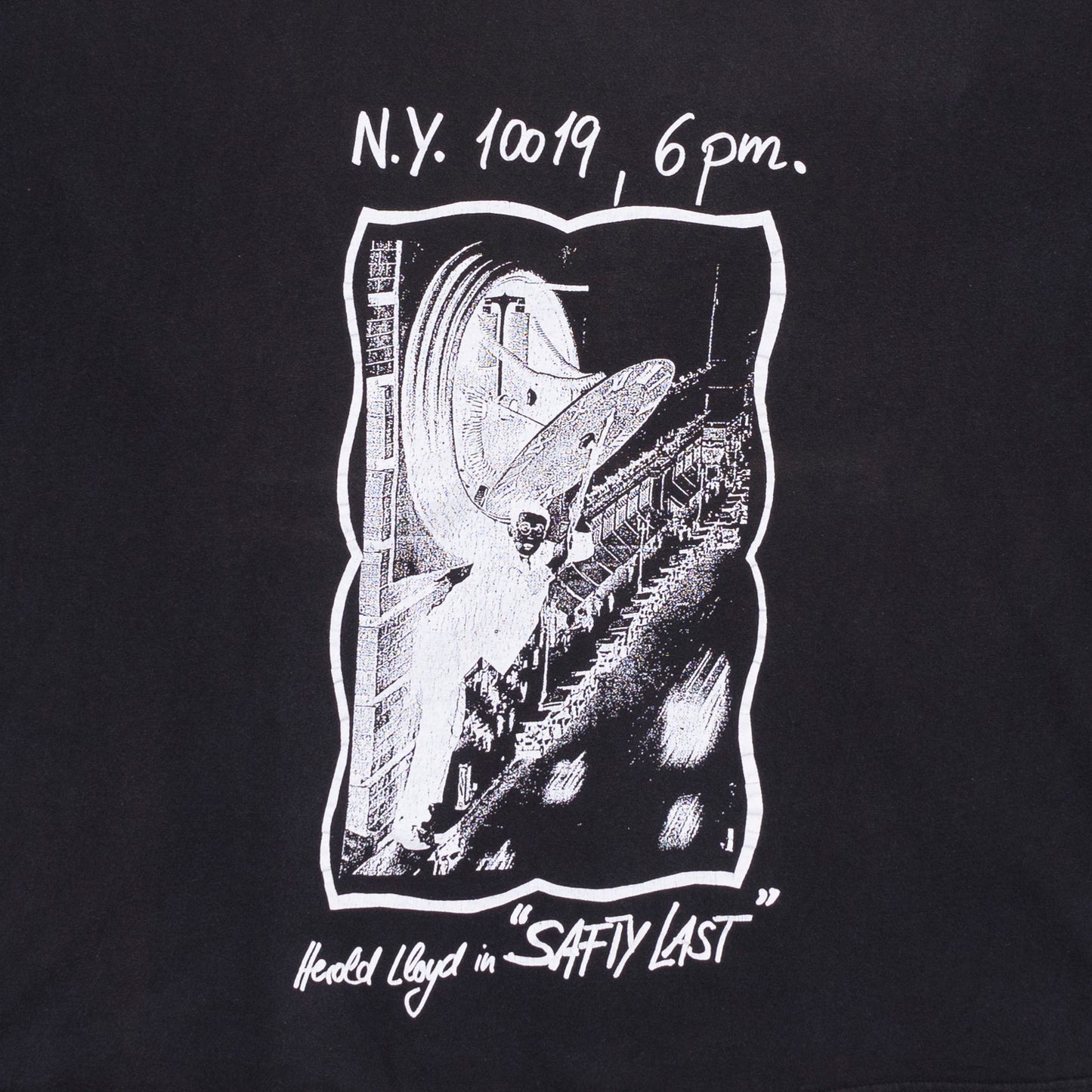 Safety Last Movie T Shirt, L