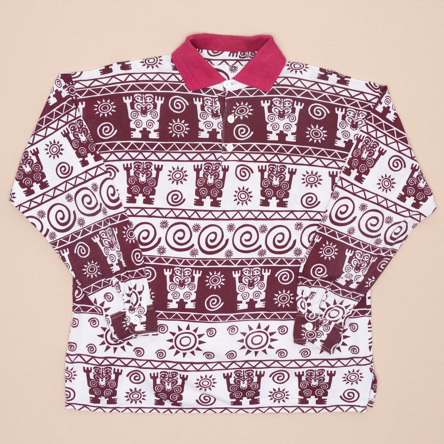 Mayan Polo Longsleeve, L