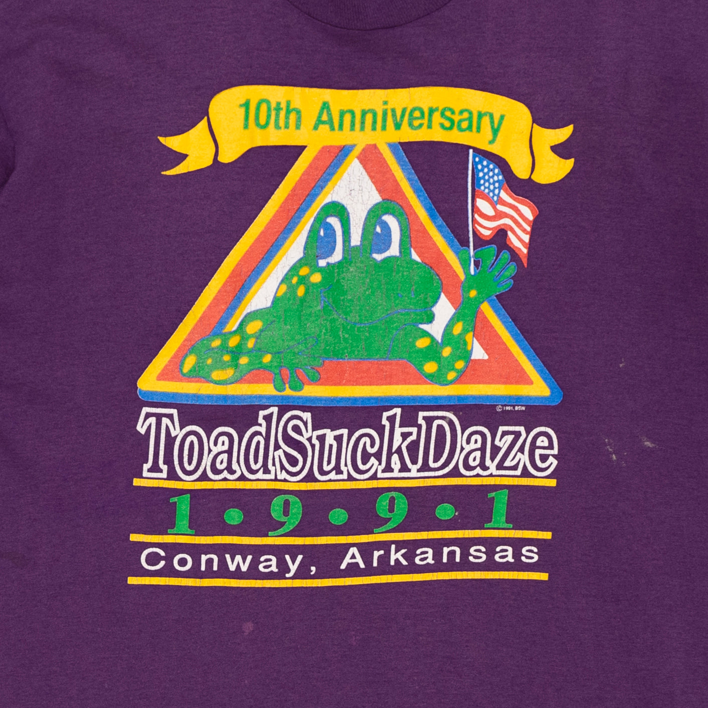 Toad Suck Daze T Shirt, L
