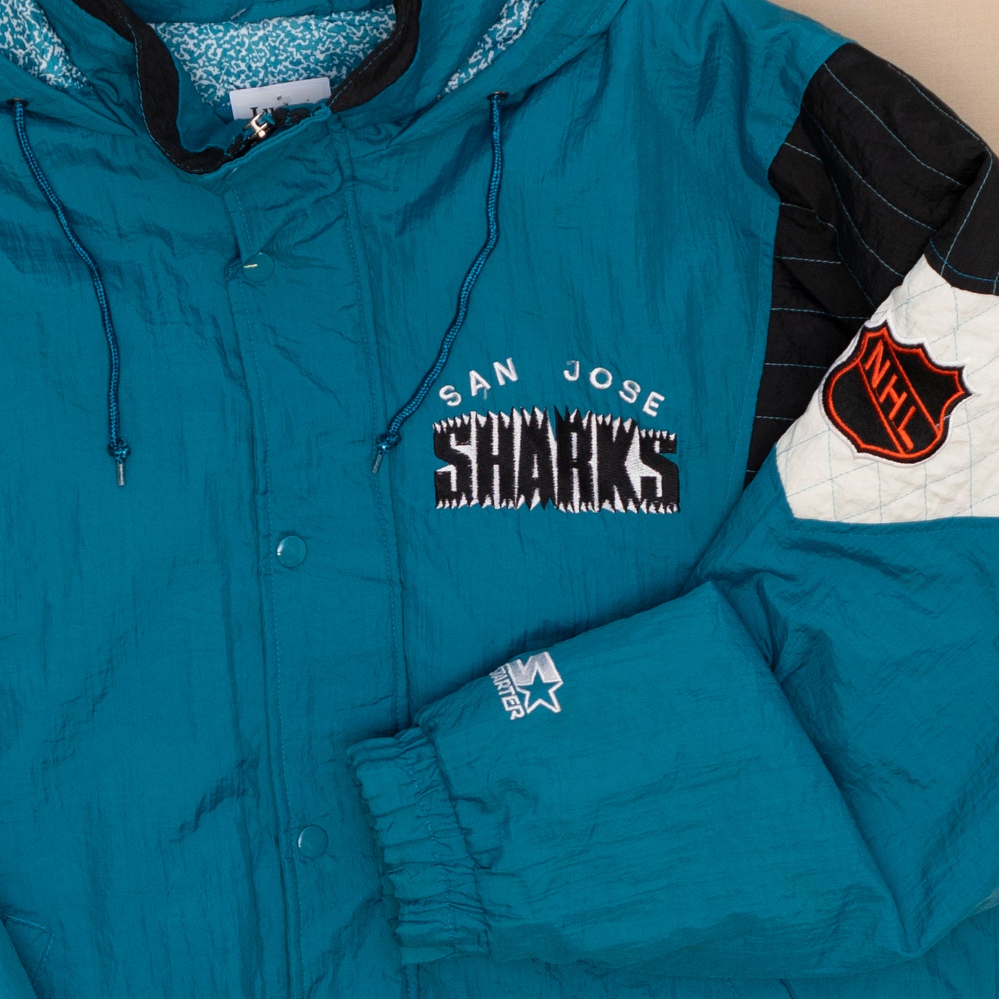 San Jose Sharks Starter Jacke, M