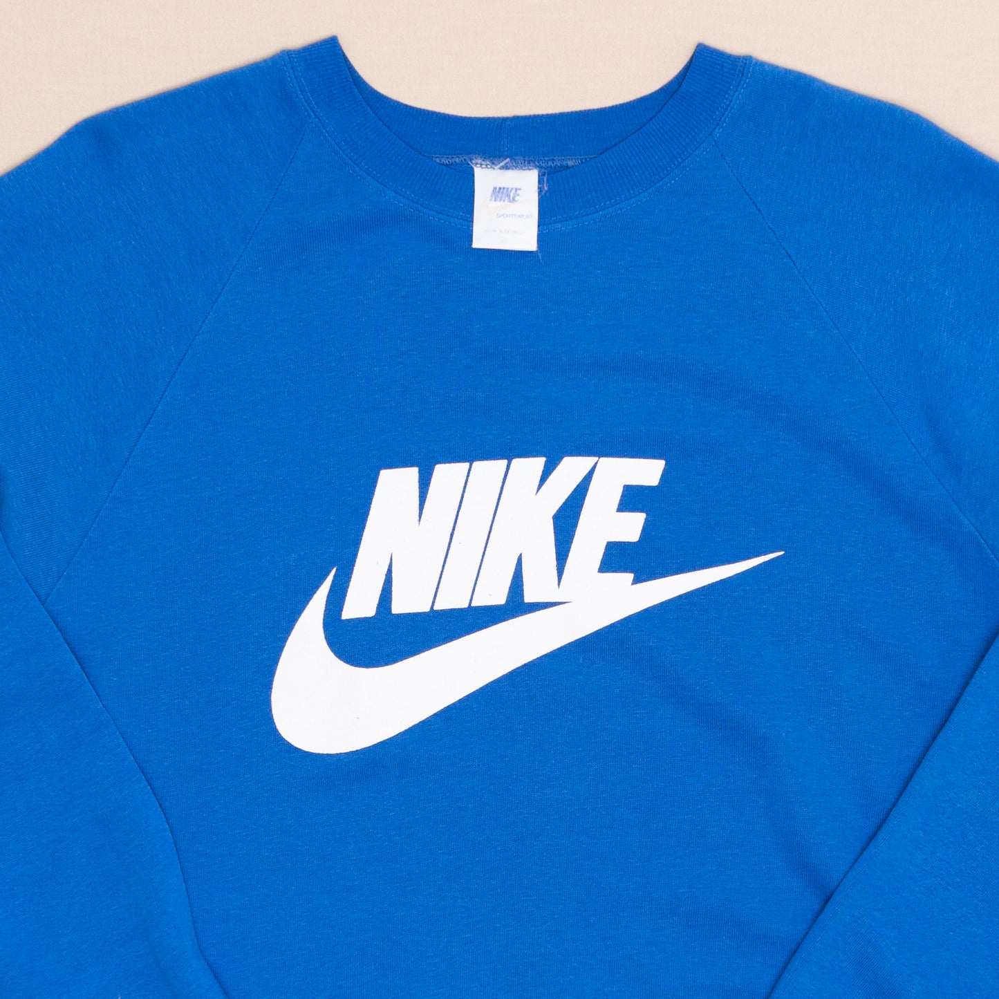 80s Nike Big Logo Sweater, XL