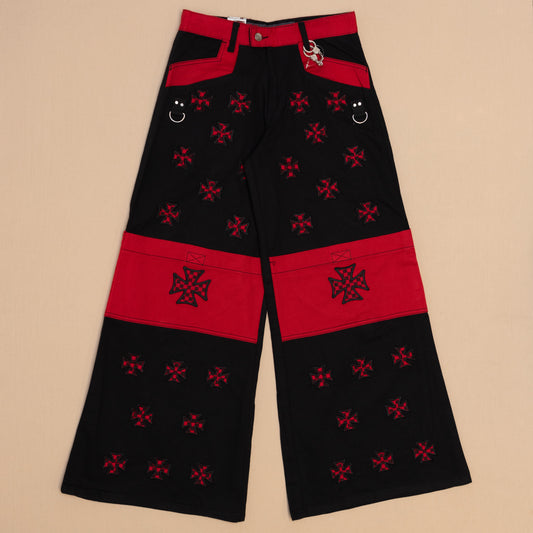 Deadstock Cross Rave Pants, W28 L31