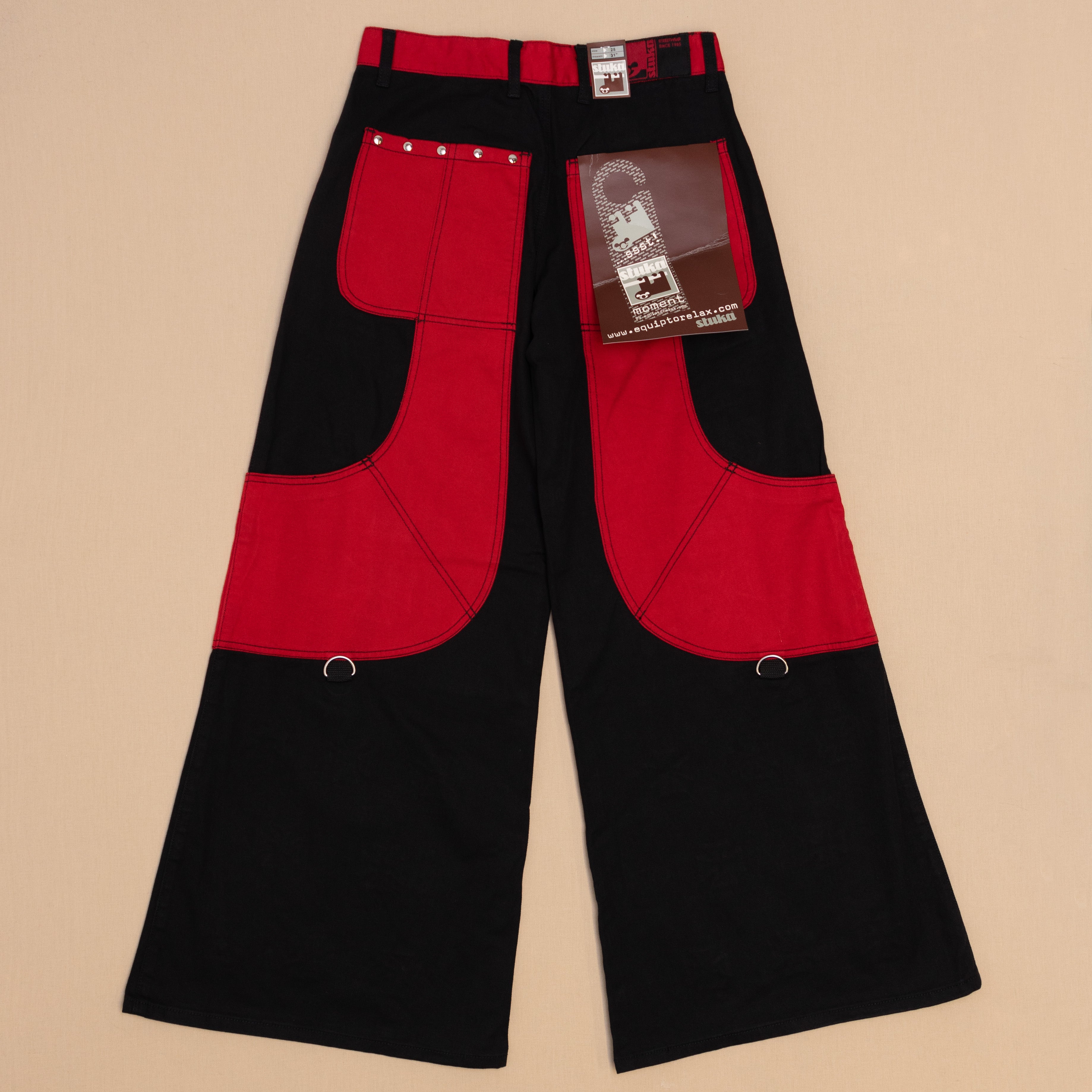 Deadstock Cross Rave Pants, W28 L31