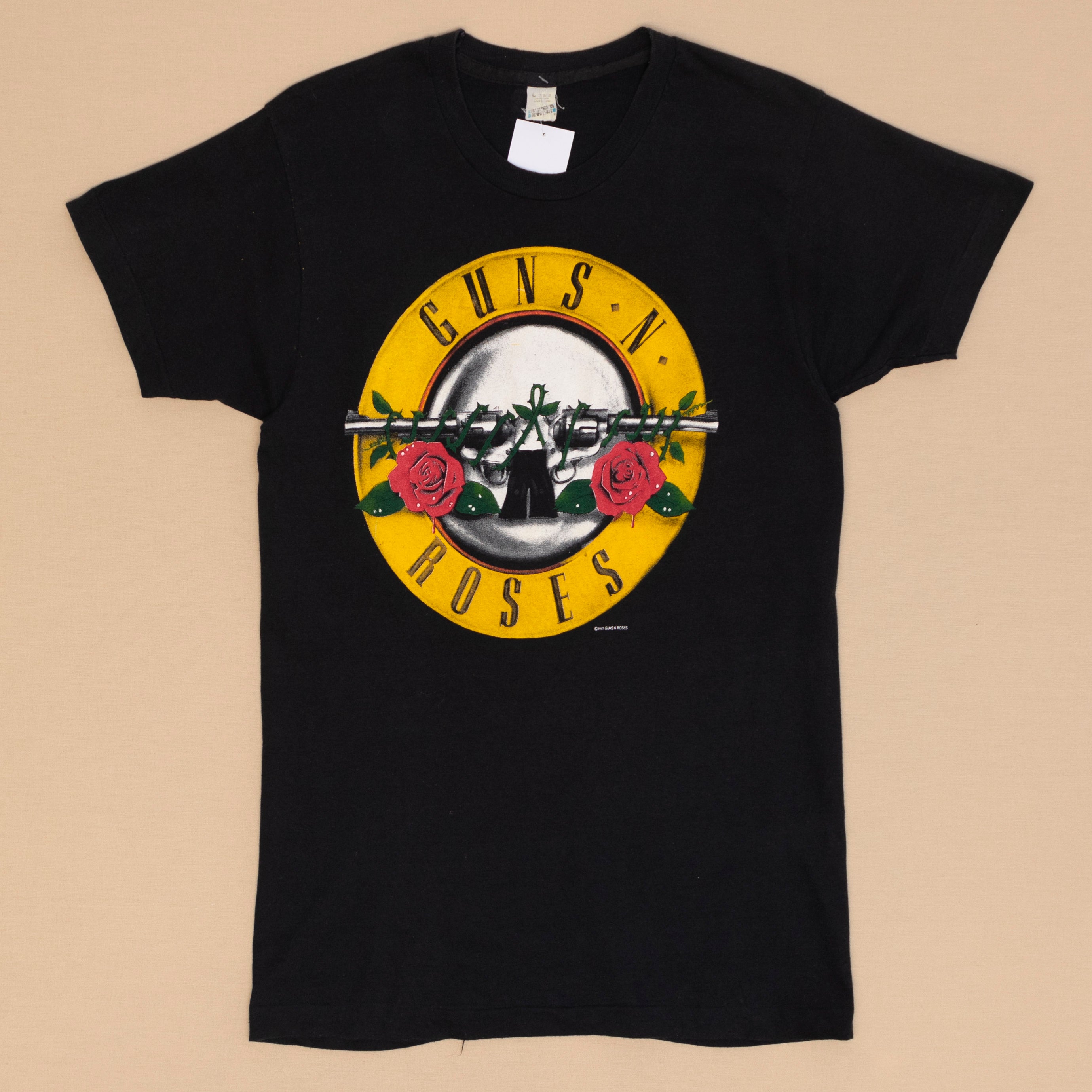 80s Guns N Roses Was Here T Shirt, S