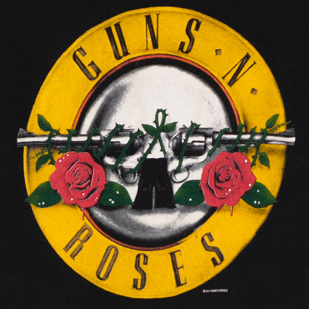 80s Guns N Roses Was Here T Shirt, S