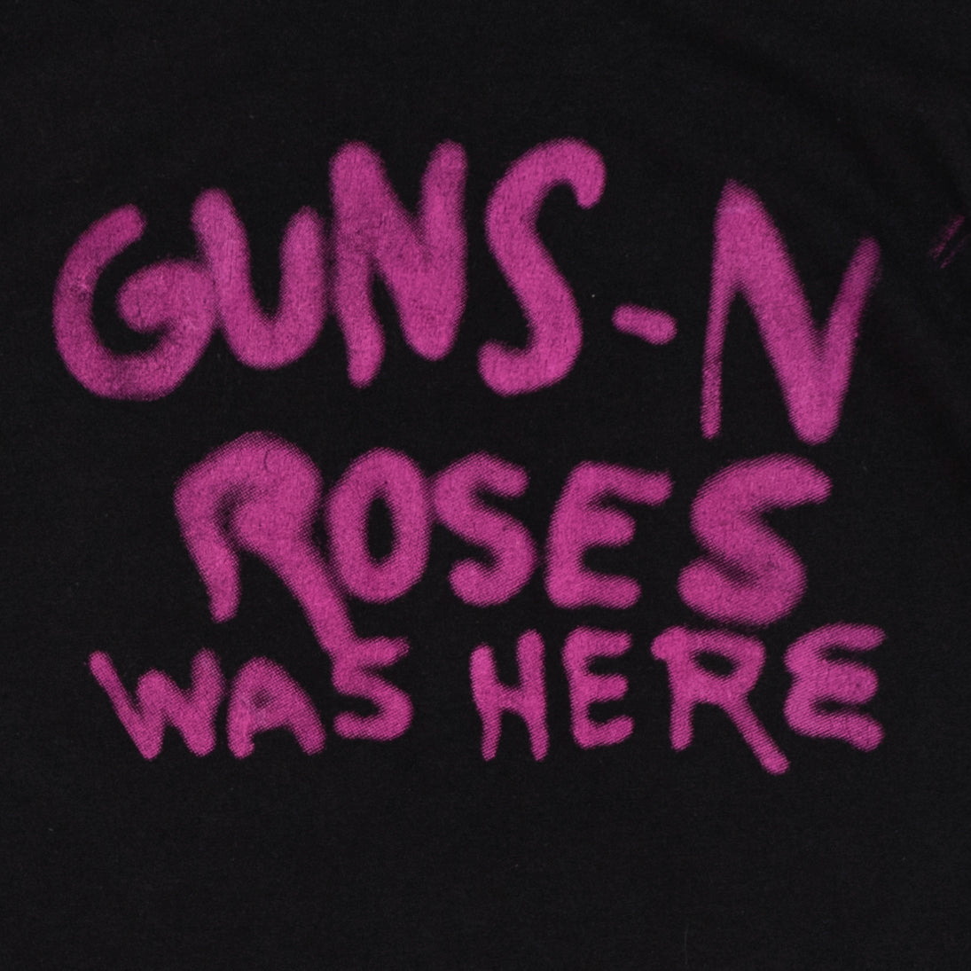 80s Guns N Roses Was Here T Shirt, S