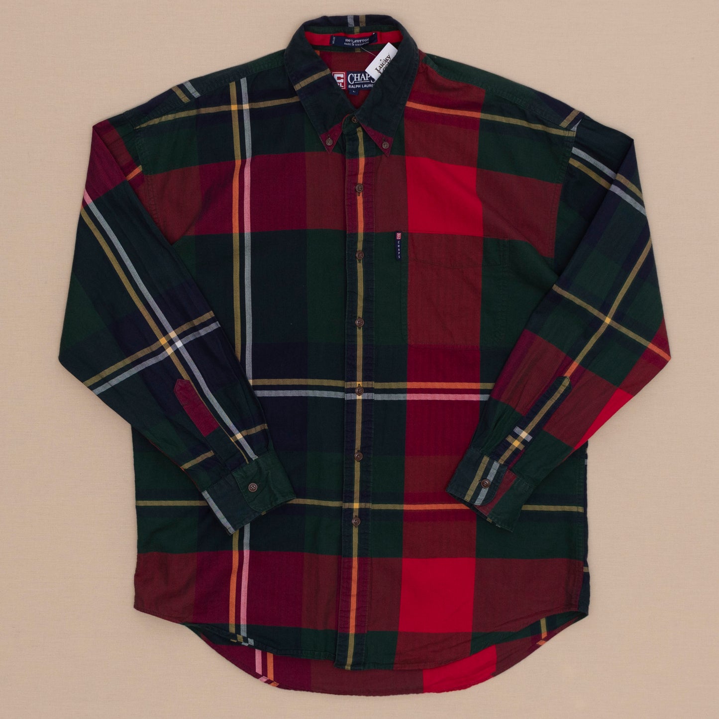 Chaps Flanell Hemd, L
