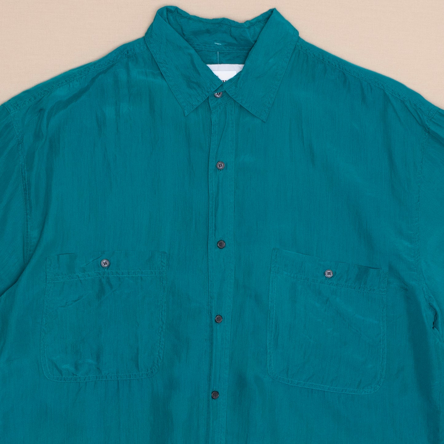 Silk Kurzarmhemd, L