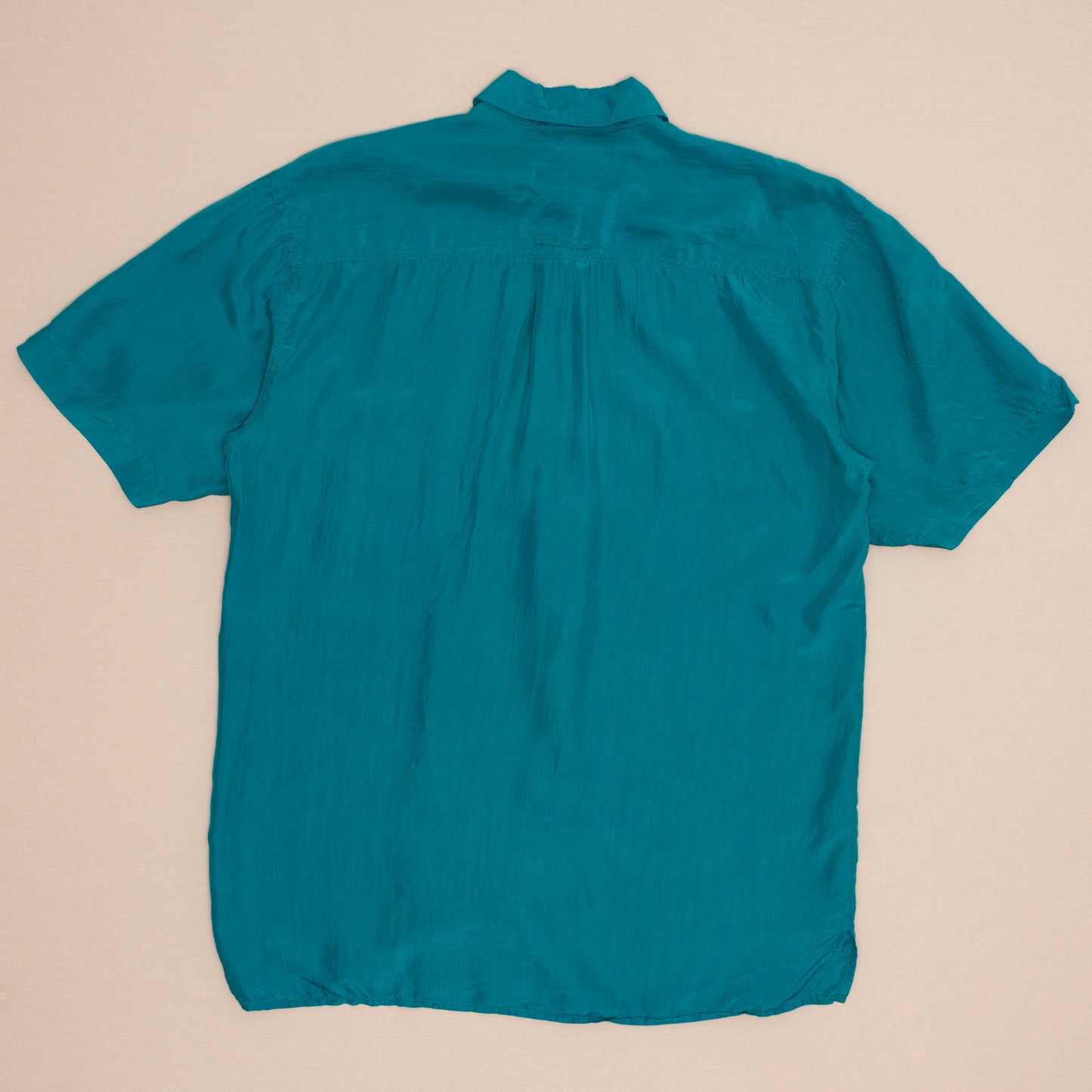 Silk Kurzarmhemd, L