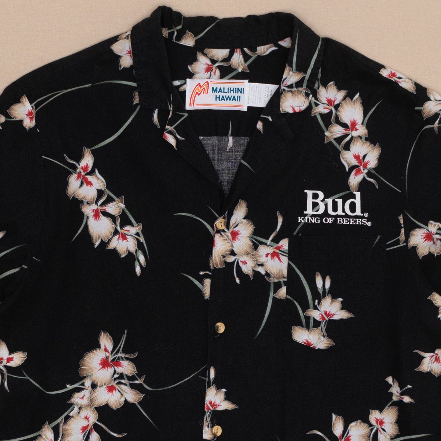 Budweiser Hawaii Hemd, L