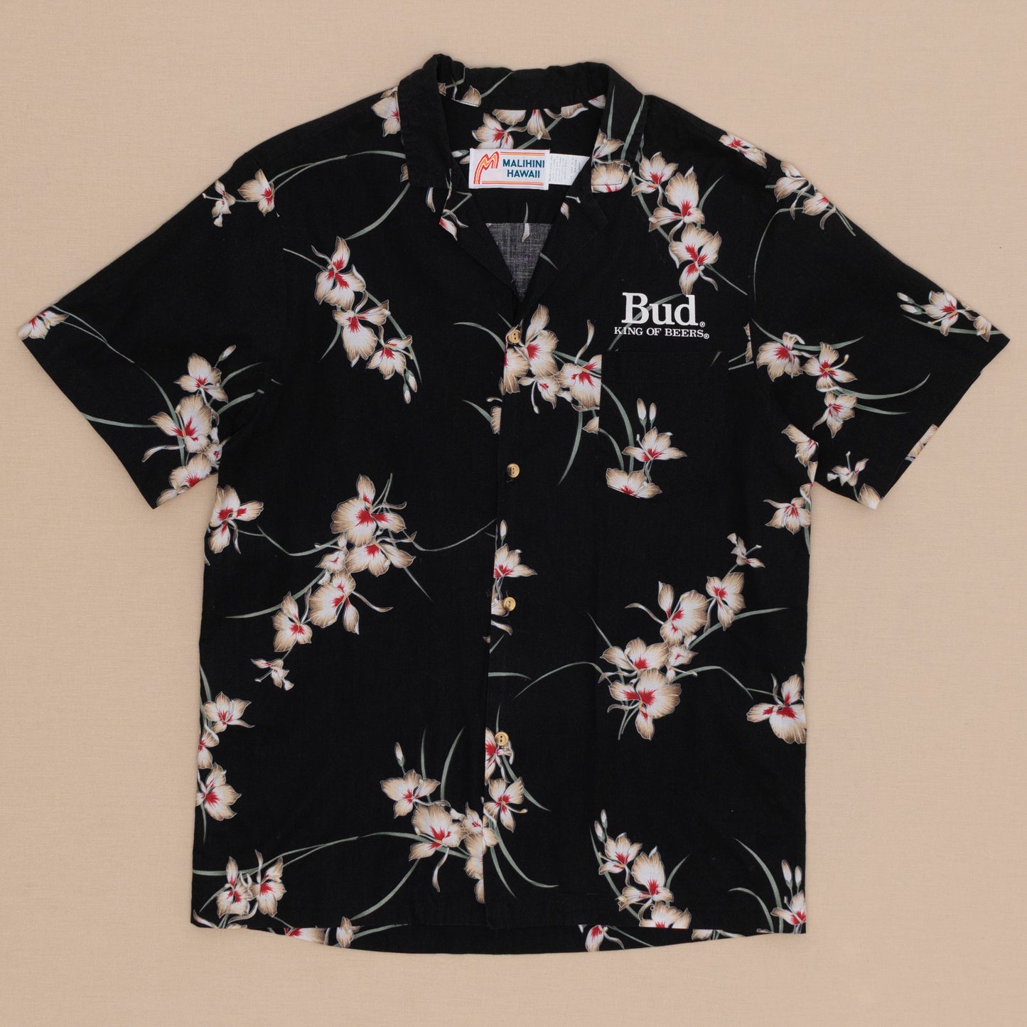 Budweiser Hawaii Hemd, L
