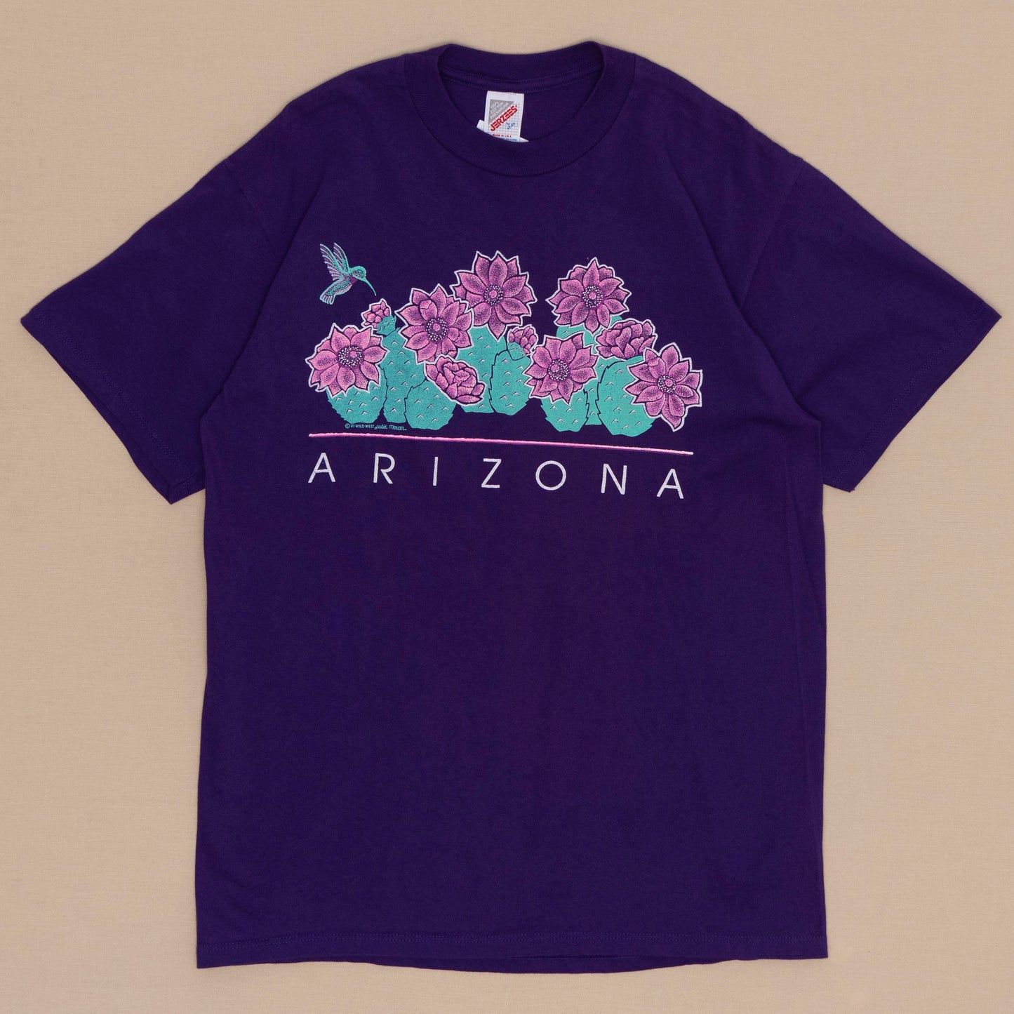 Arizona Cacti T Shirt, L