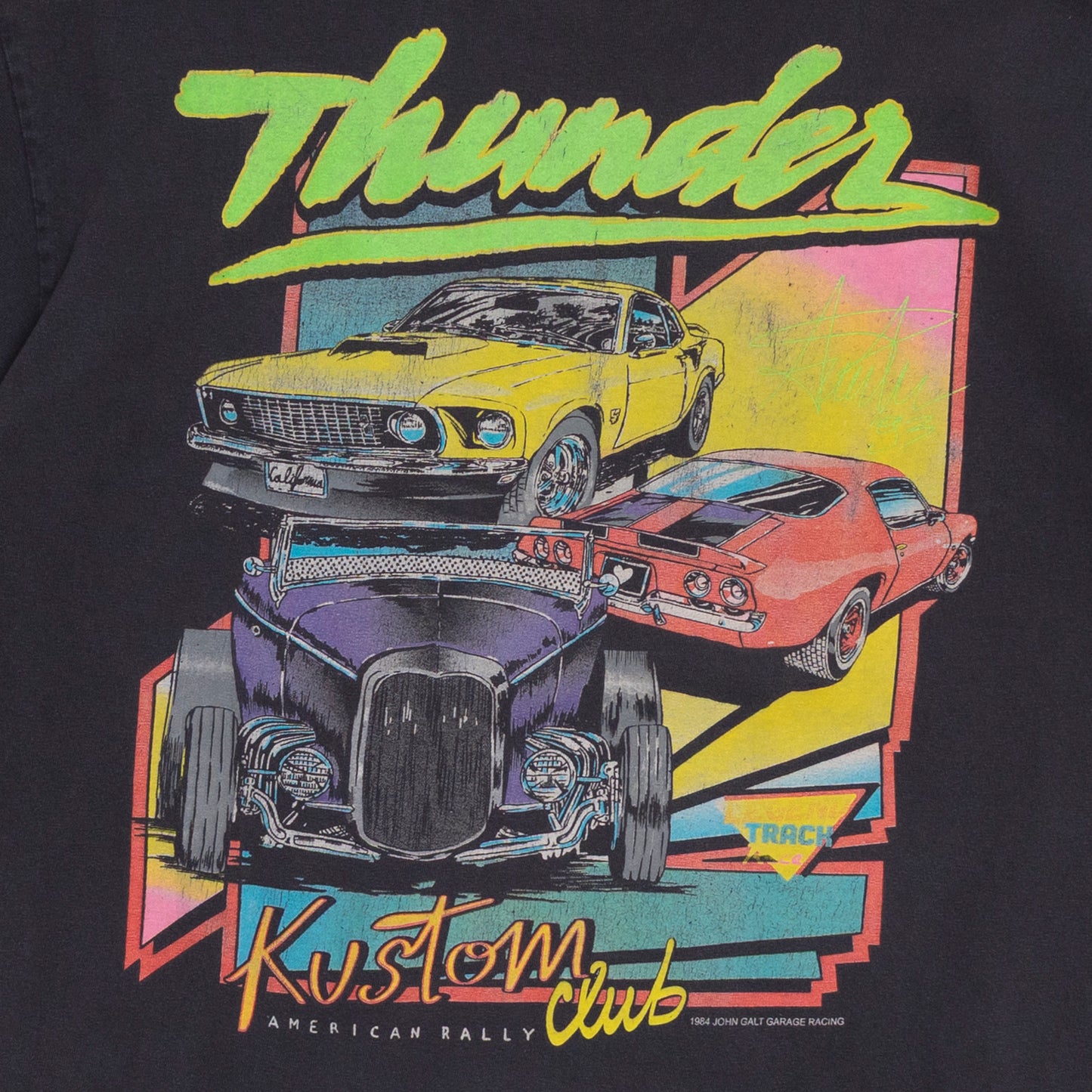 Muscle Car T Shirt, XL