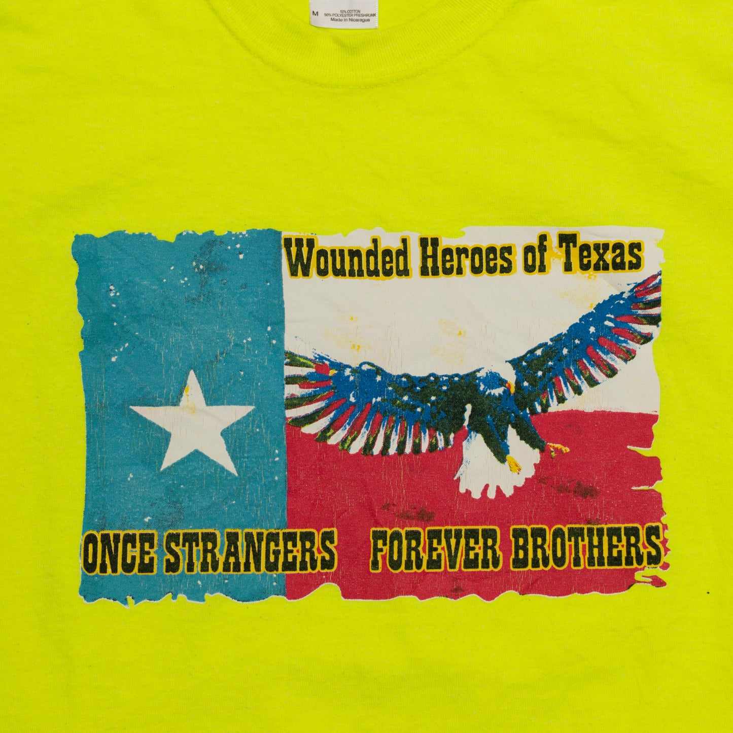 Texas Veterans T Shirt, M
