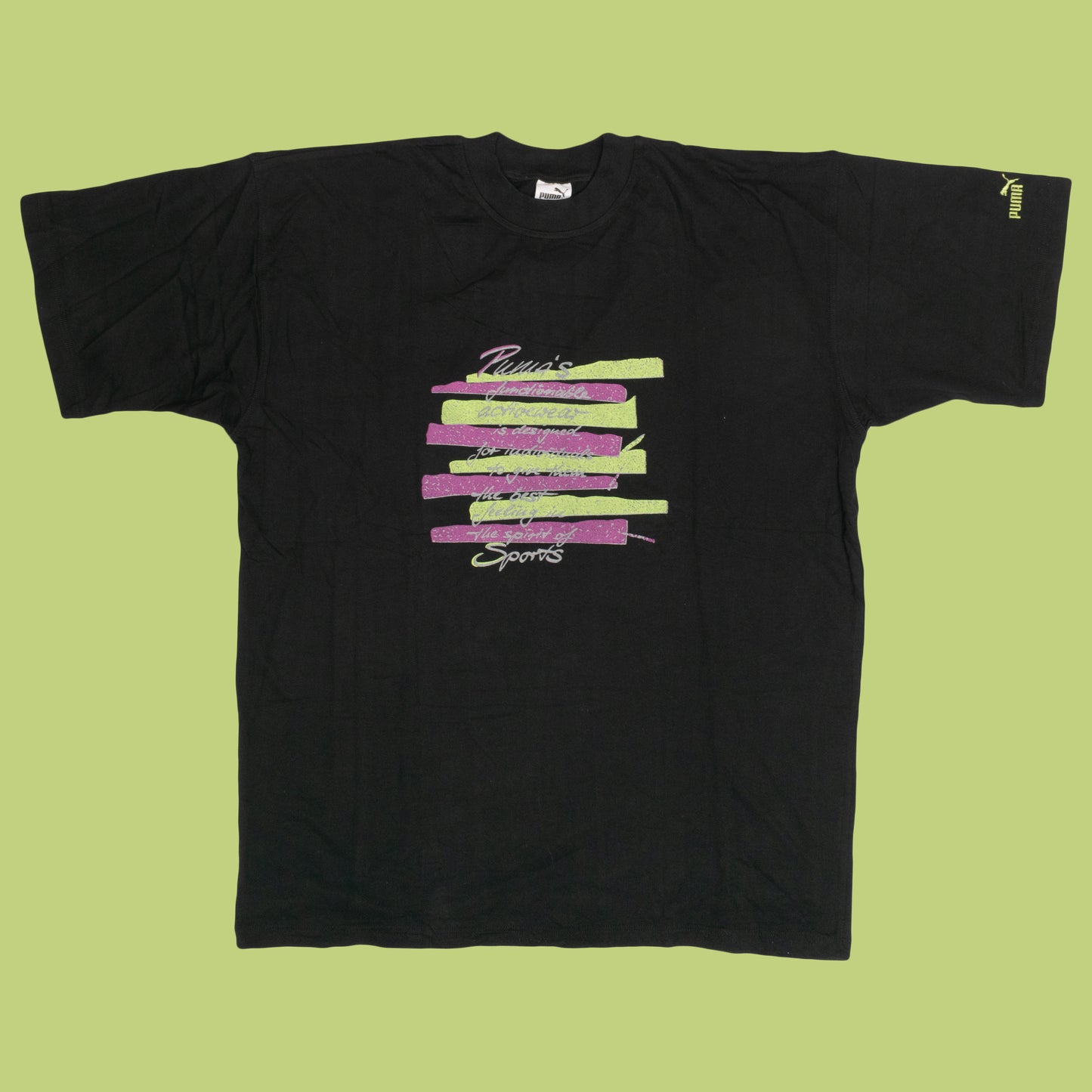 Deadstock Puma Sports T Shirt, XL