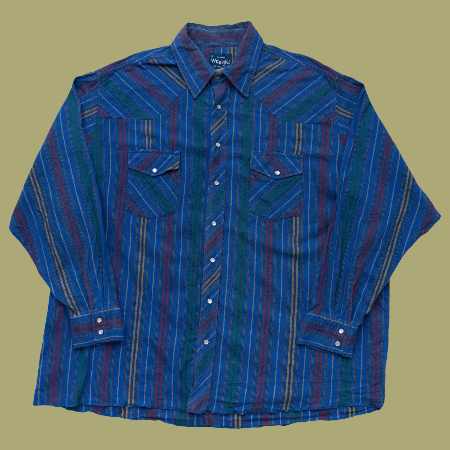 Wrangler Western Shirt Flanellhemd, XXL