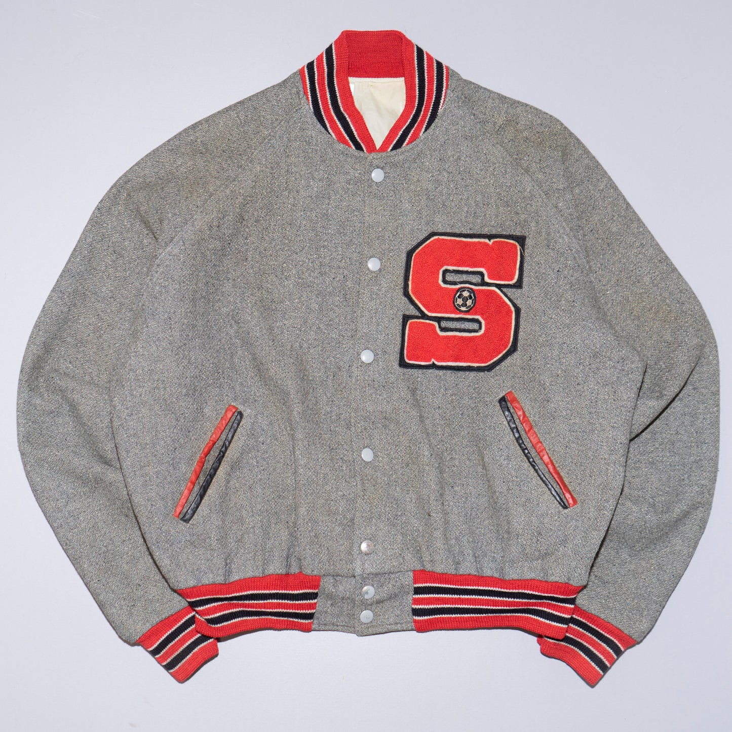 S Soccer Collegejacke, M-L