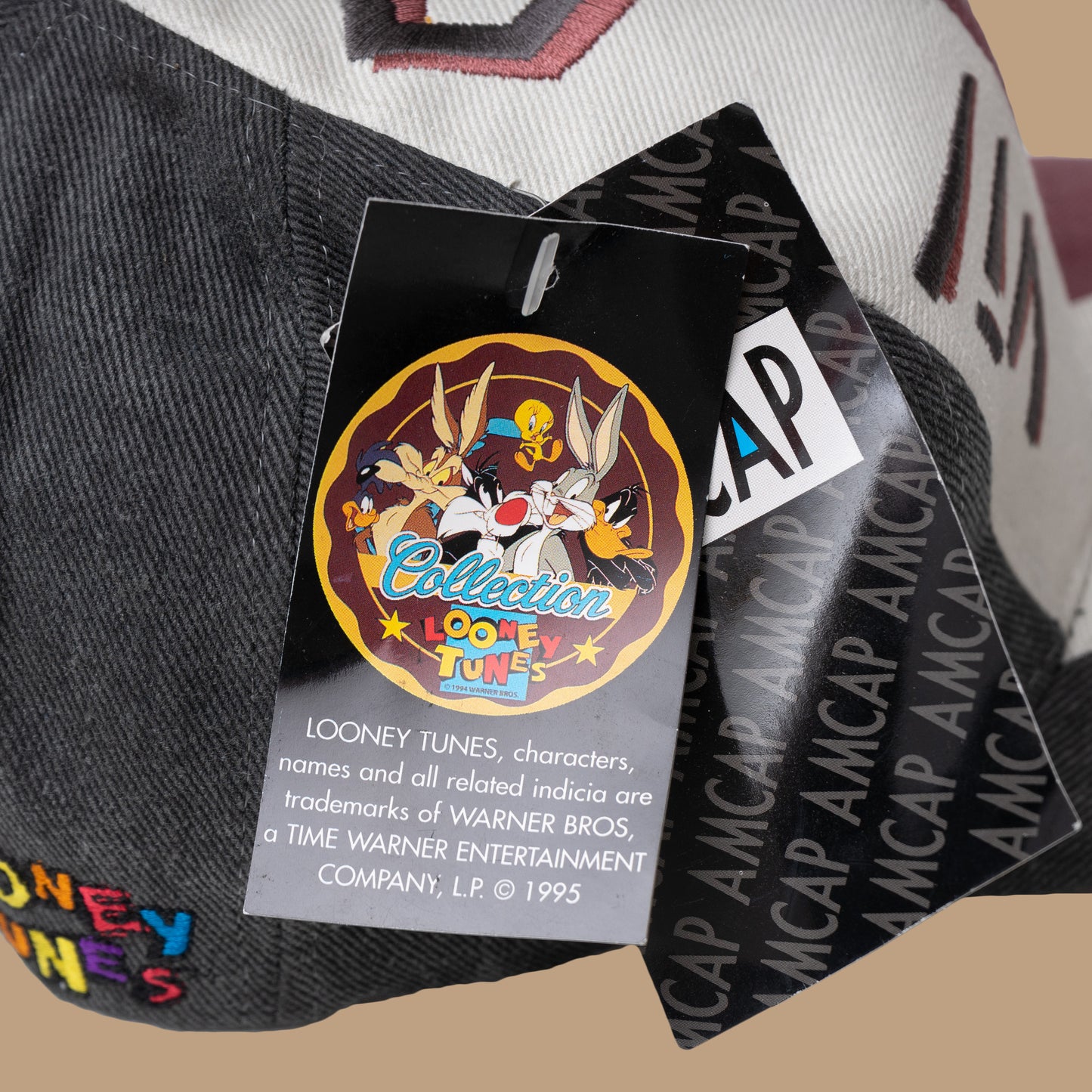 Deadstock Looney Tunes Wile E. Coyote Snapback Cap