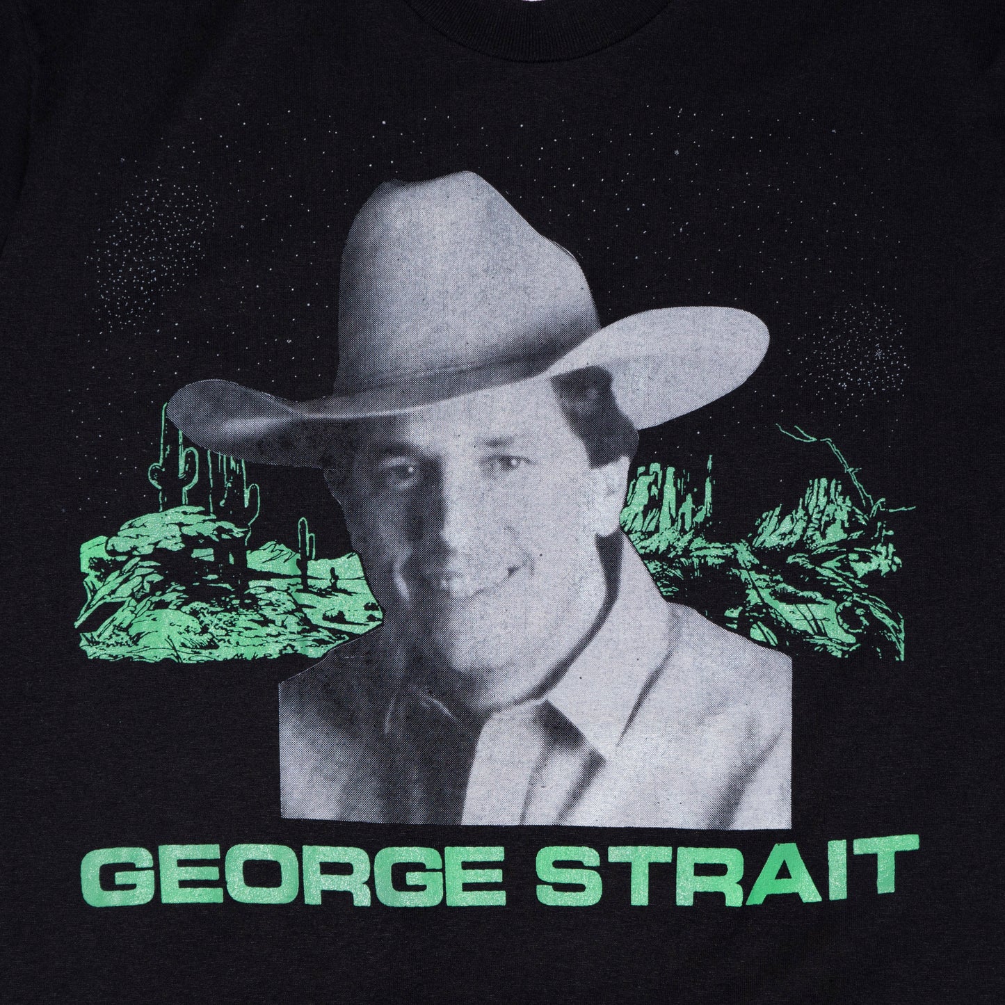 80s George Strait T Shirt, XL