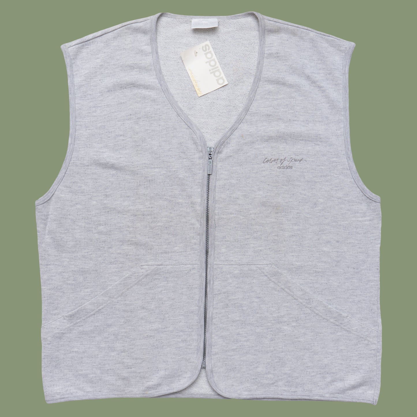 Deadstock Adidas Colors of Sport Weste, L-XL