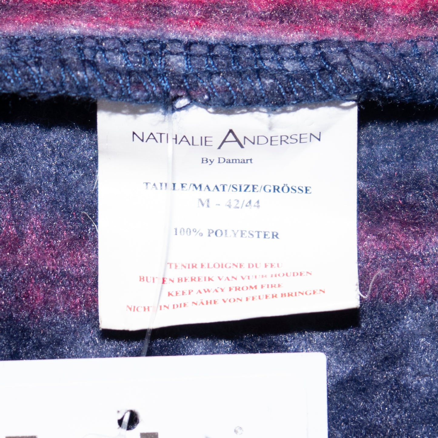 Natalie Andersen Fleece Fullzip S-M