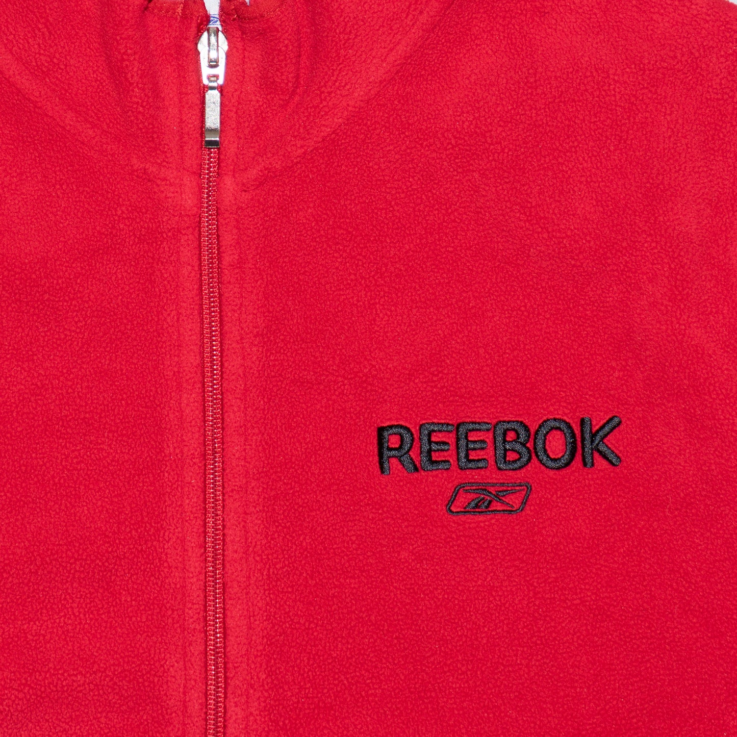 Y2K Reebok Fullzip Fleece, S