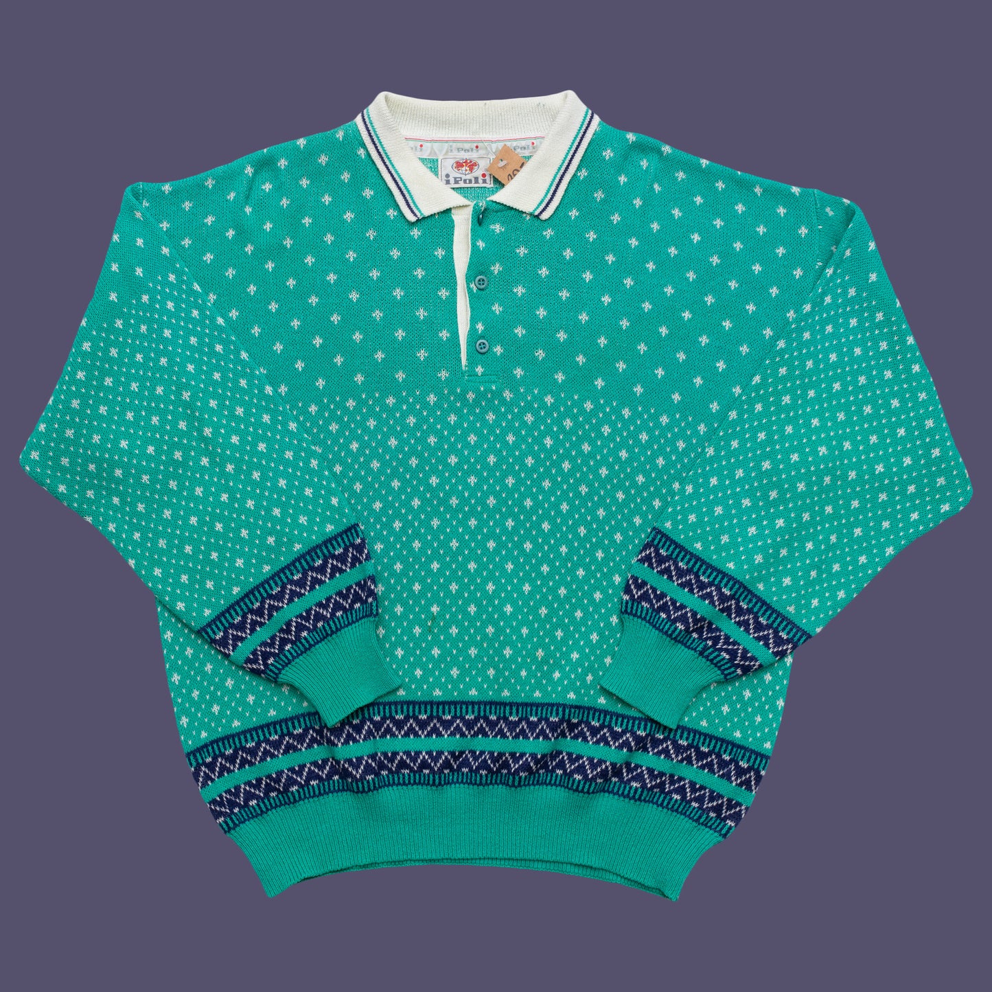 iPoli Polo Strickpullover, L