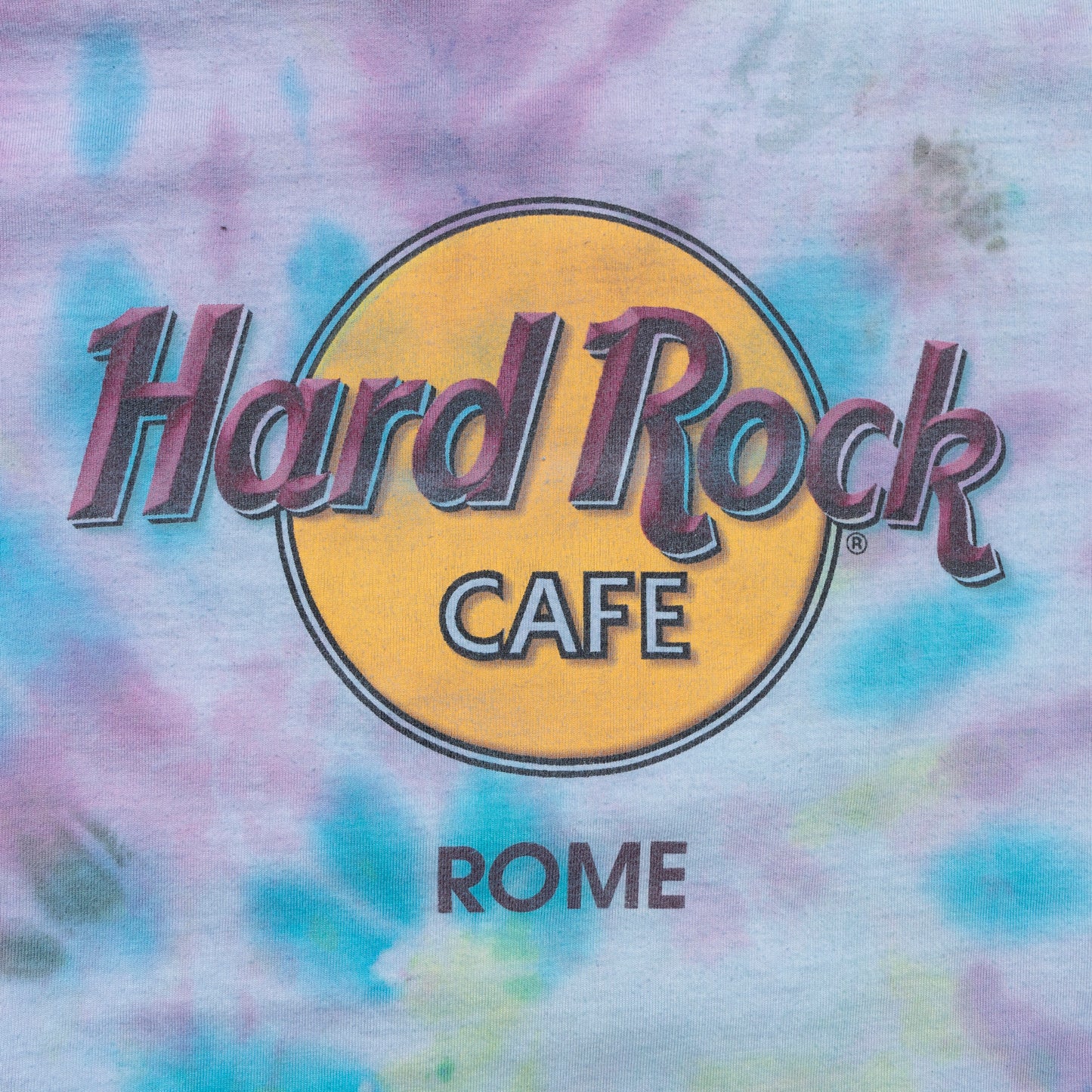 Hard Rock Cafe Rome Batik T Shirt, XS-S
